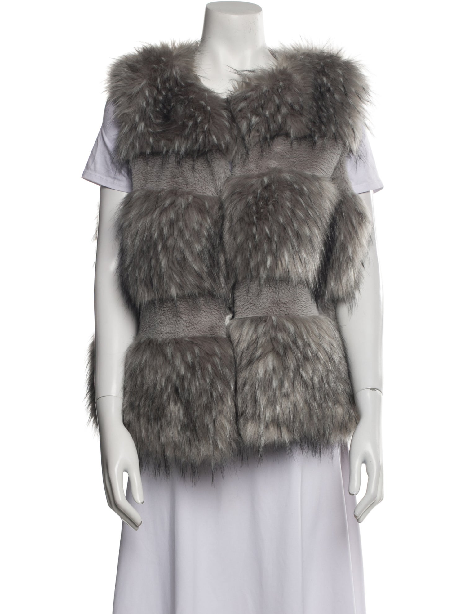 La Seine & Moi Faux Fur Vest