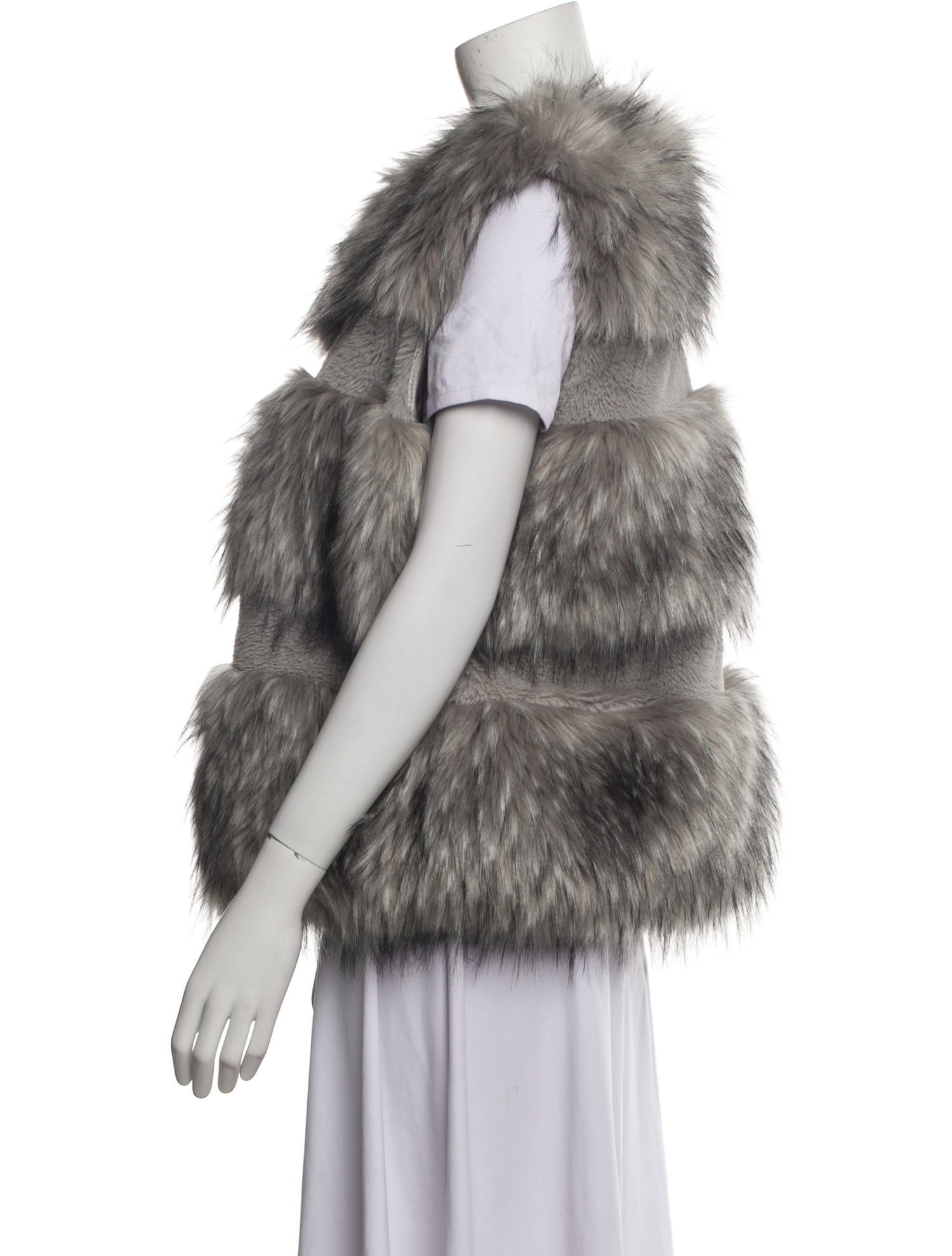 La Seine & Moi Faux Fur Vest