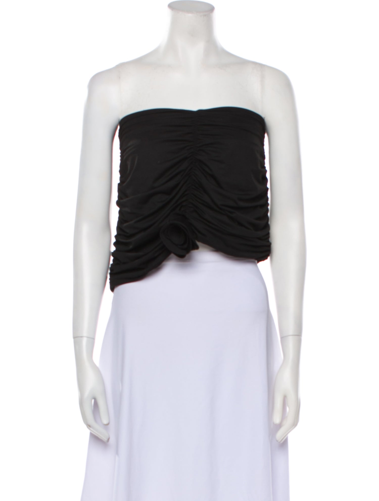 La Reveche Strapless Crop Top