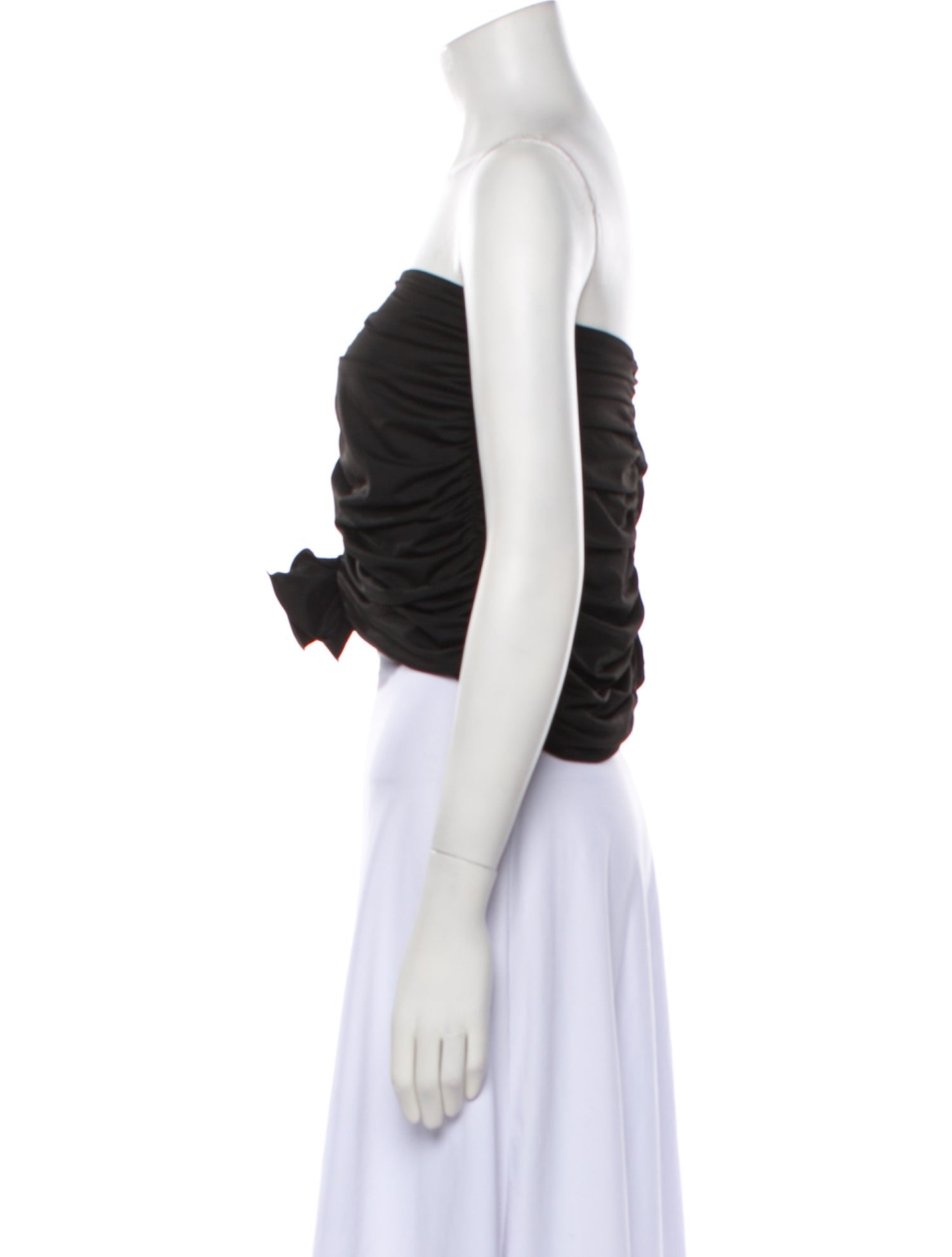 La Reveche Strapless Crop Top