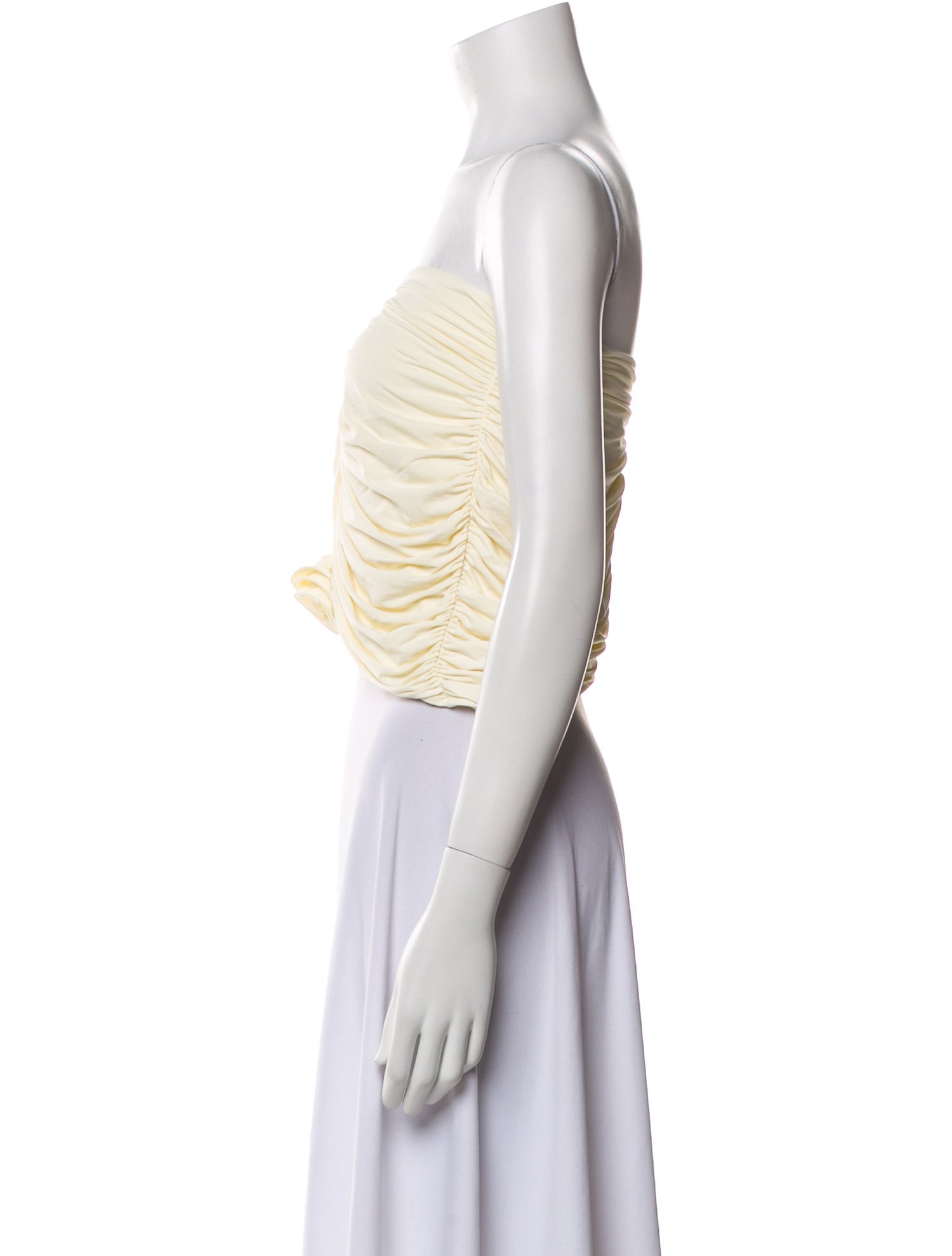 La Reveche Strapless Crop Top