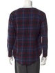 Lad Musician Plaid Print Crew Neck T-Shirt