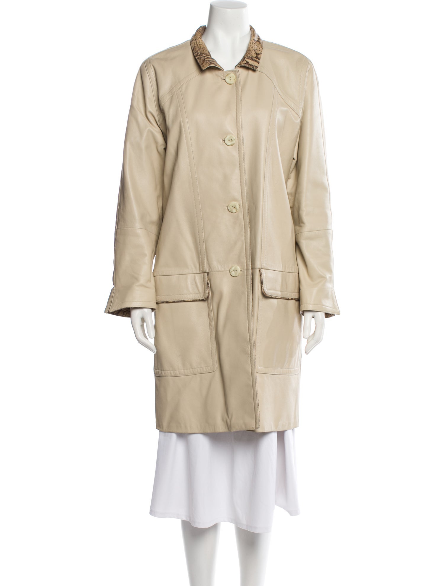 La Pelle Karpeta Leather Coat