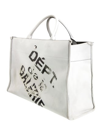 Lanvin x Gallery Dept. Leather Top Handle Bag