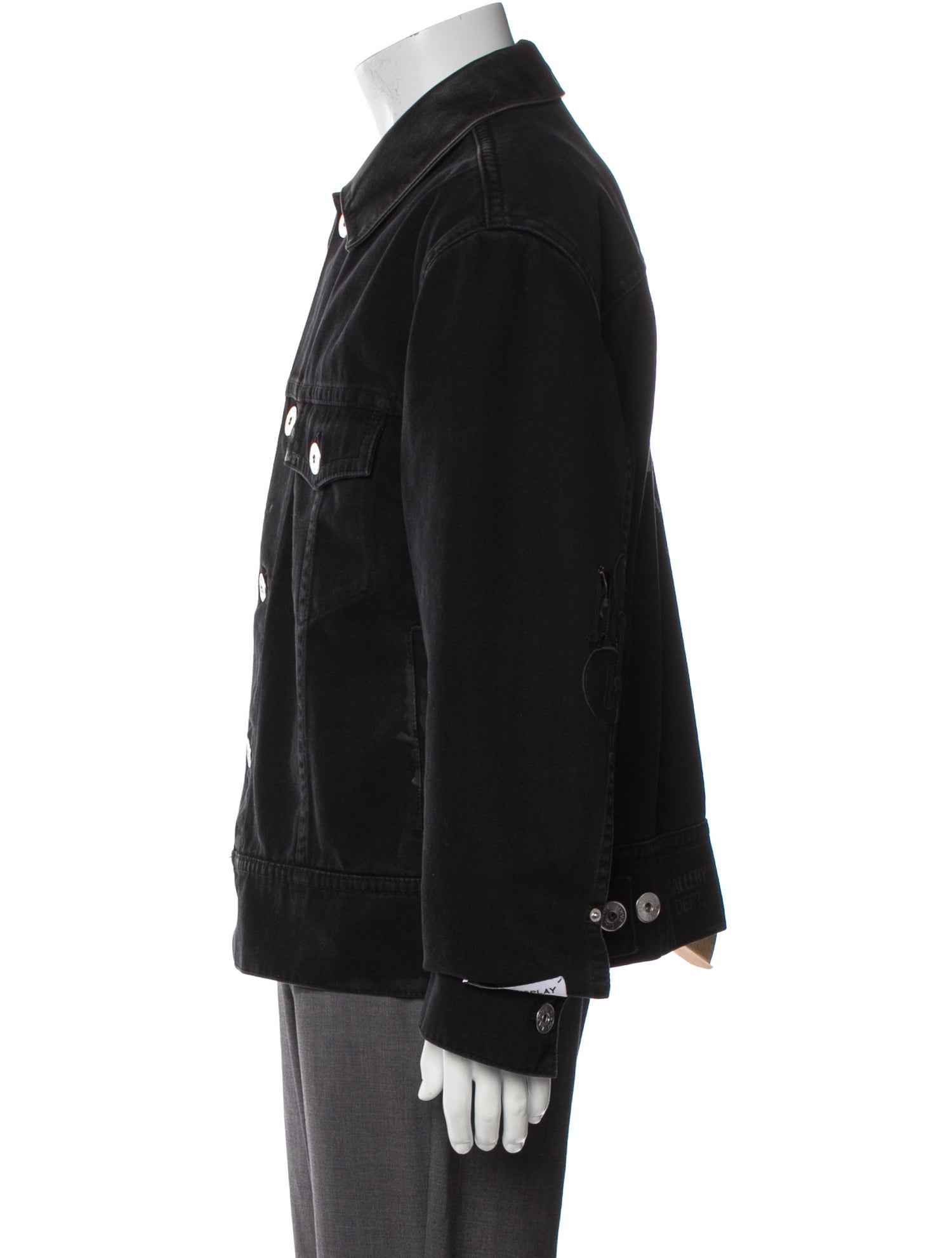 Lanvin x Gallery Dept. Denim Logo Denim Jacket