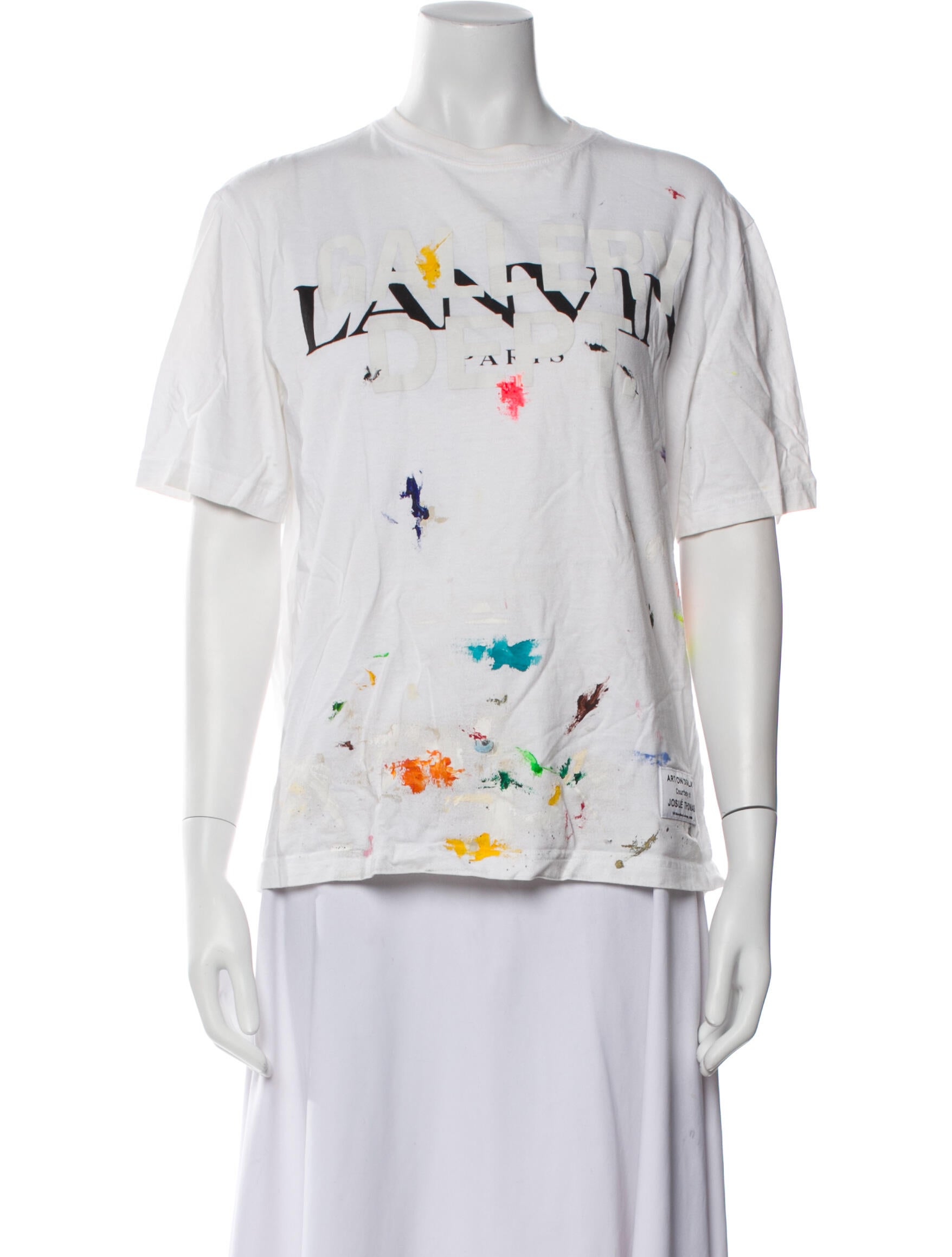 Lanvin x Gallery Dept. Graphic Print Crew Neck T-Shirt