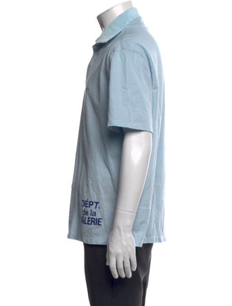 Lanvin x Gallery Dept. Graphic Print Collar Polo Shirt