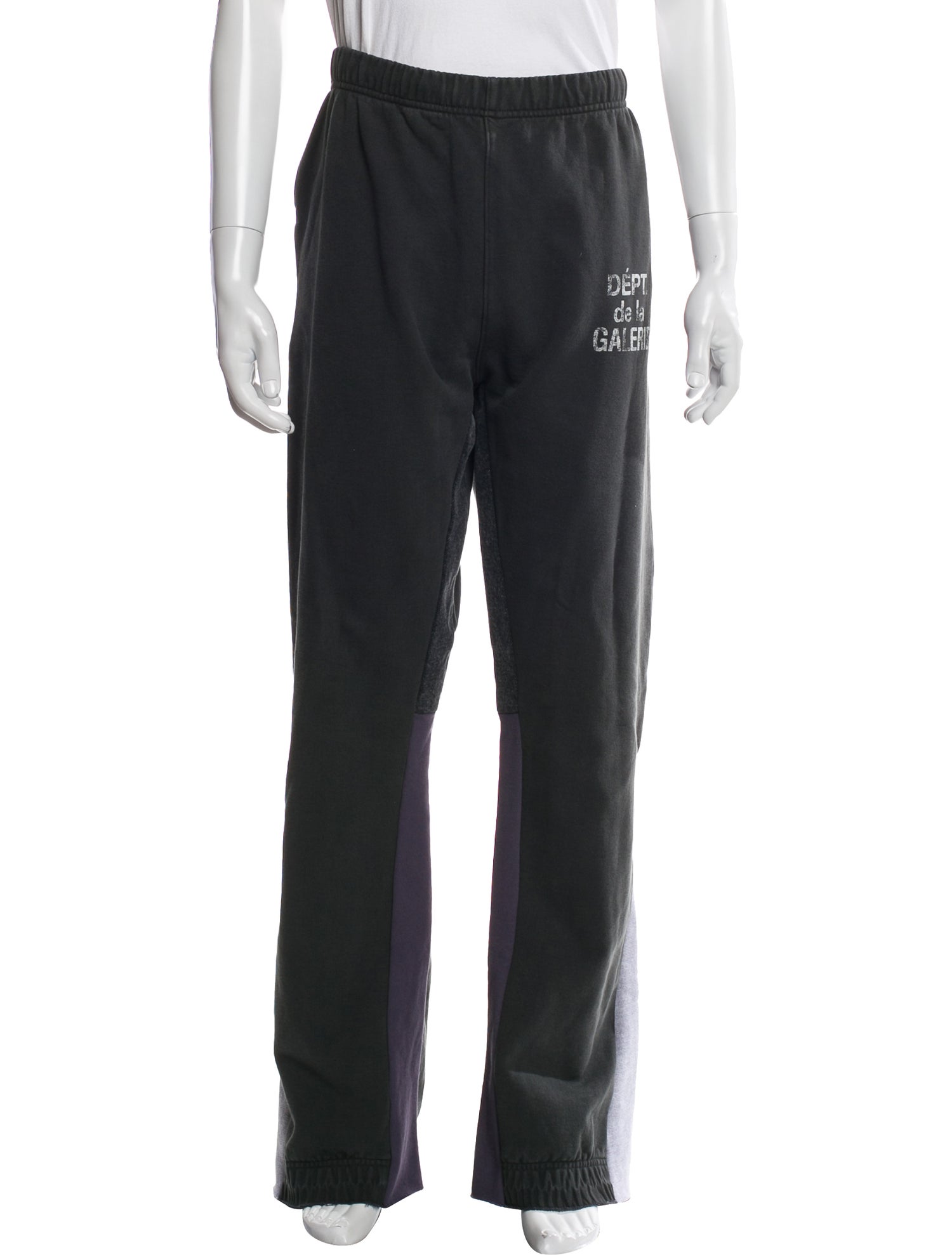 Lanvin x Gallery Dept. Graphic Print Distressed Accents Lounge Bottoms w/ Tags