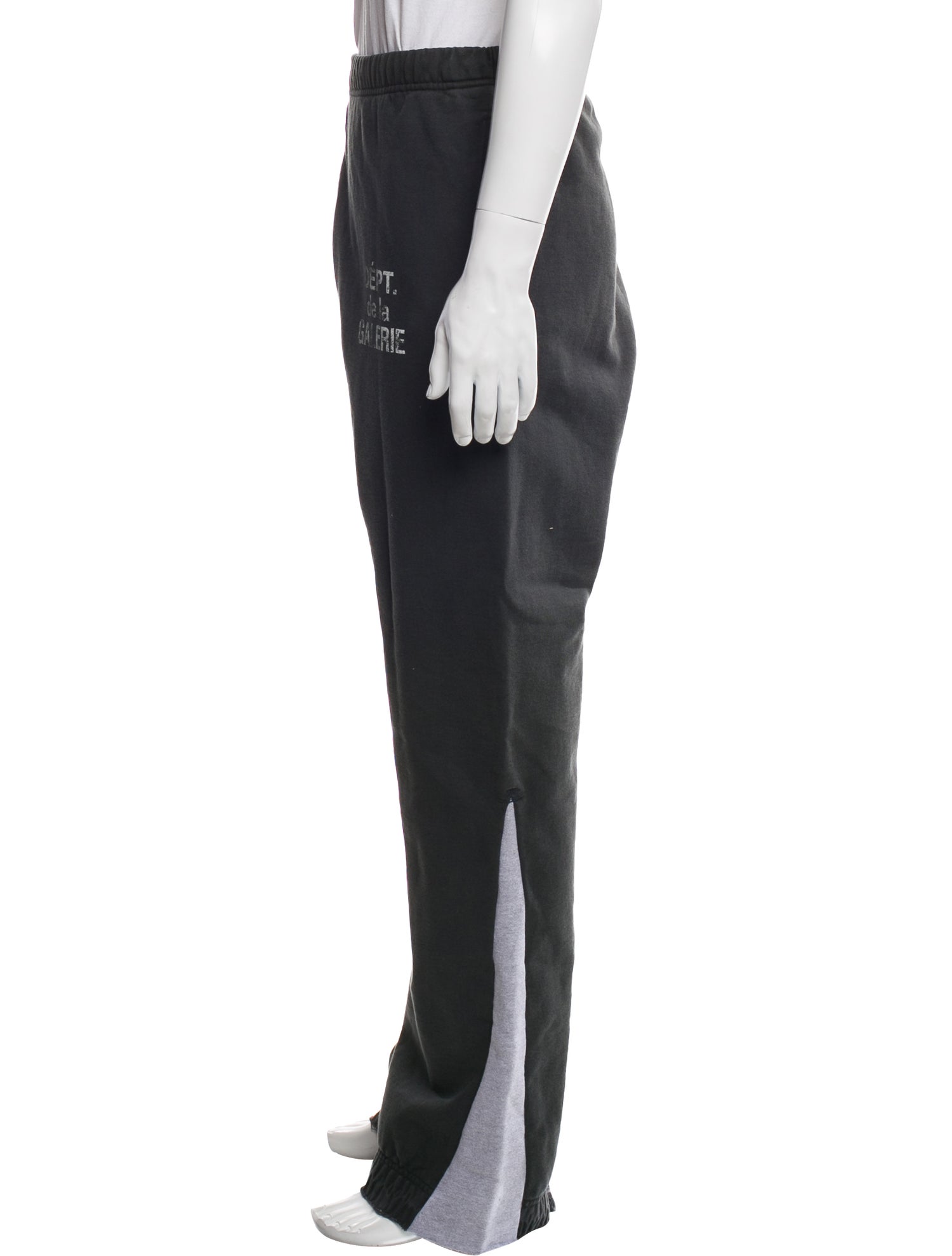 Lanvin x Gallery Dept. Graphic Print Distressed Accents Lounge Bottoms w/ Tags