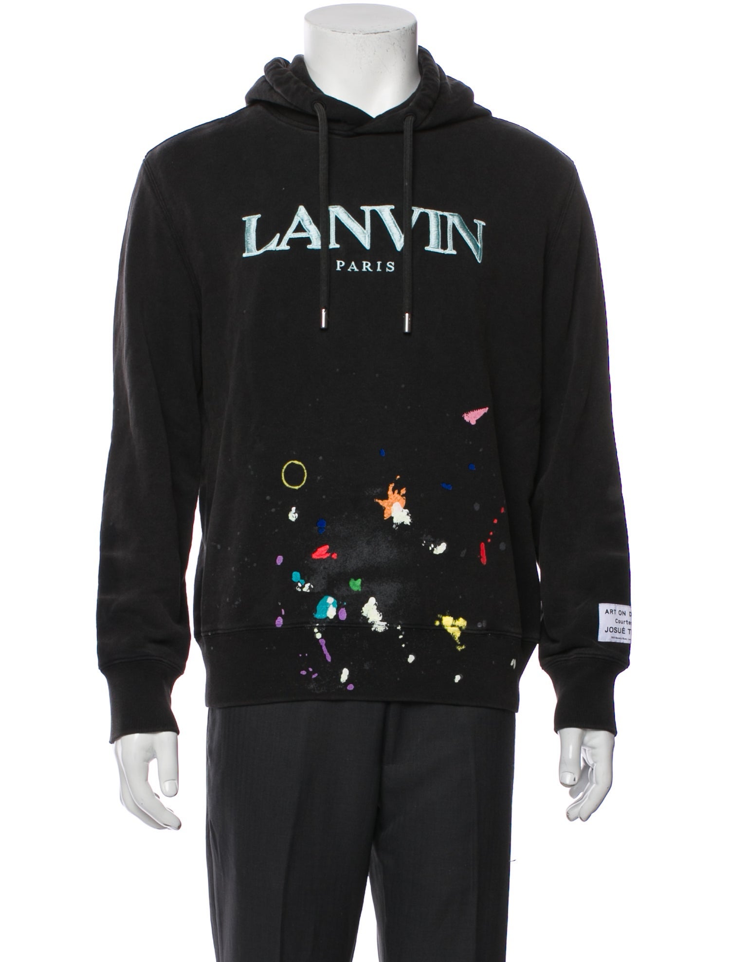 Lanvin x Gallery Dept. Graphic Print Crew Neck Hoodie