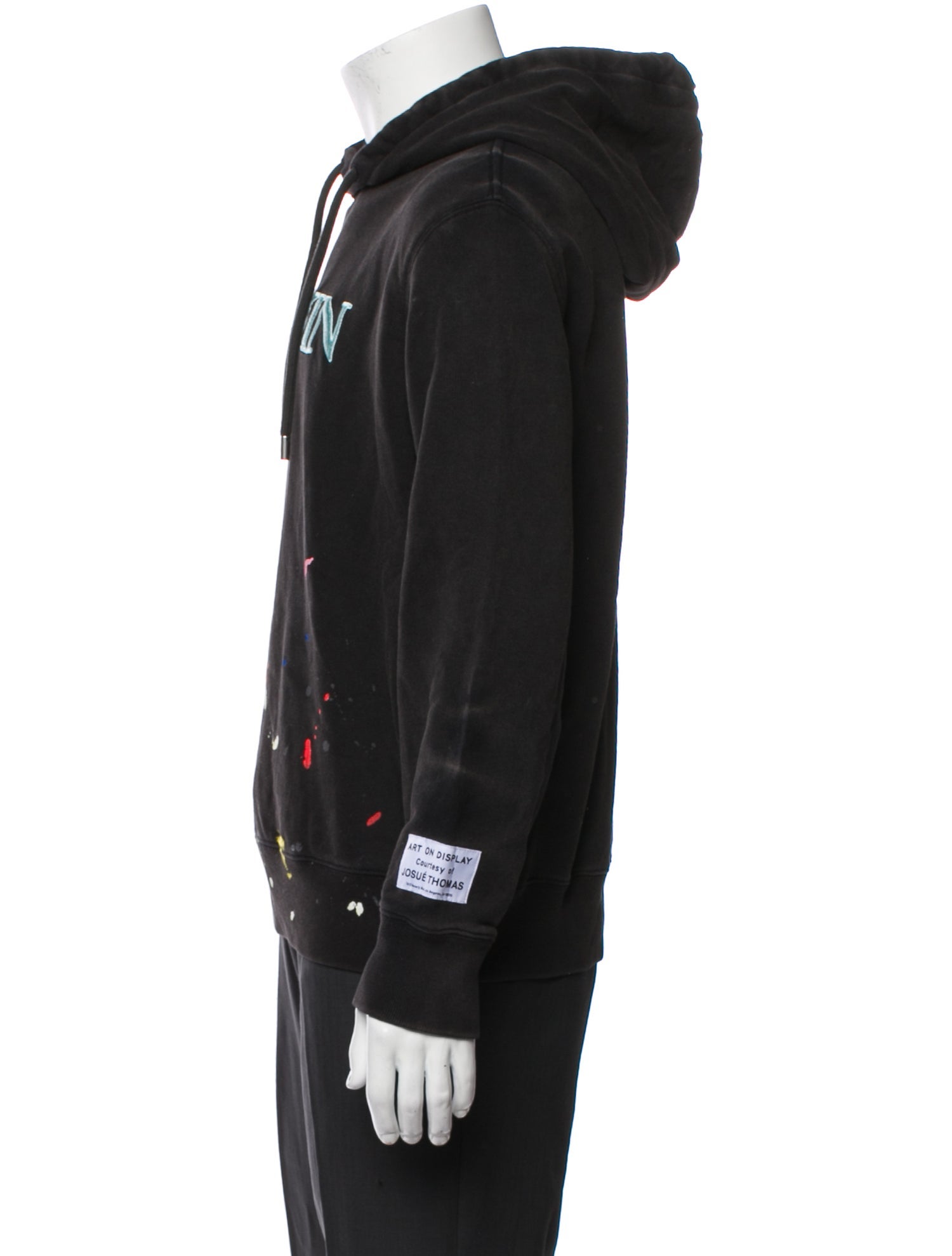 Lanvin x Gallery Dept. Graphic Print Crew Neck Hoodie