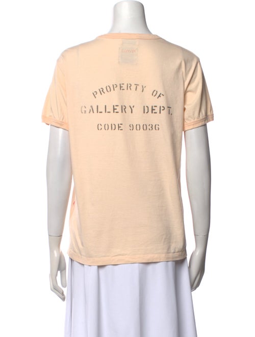 Lanvin x Gallery Dept. Paint Splatter Logo Graphic Print T-Shirt