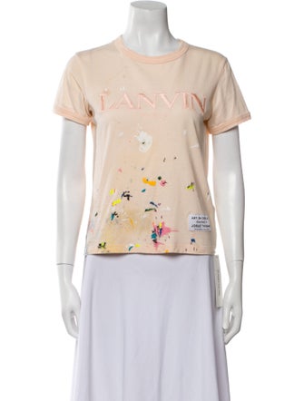 Lanvin x Gallery Dept. Printed Crew Neck T-Shirt