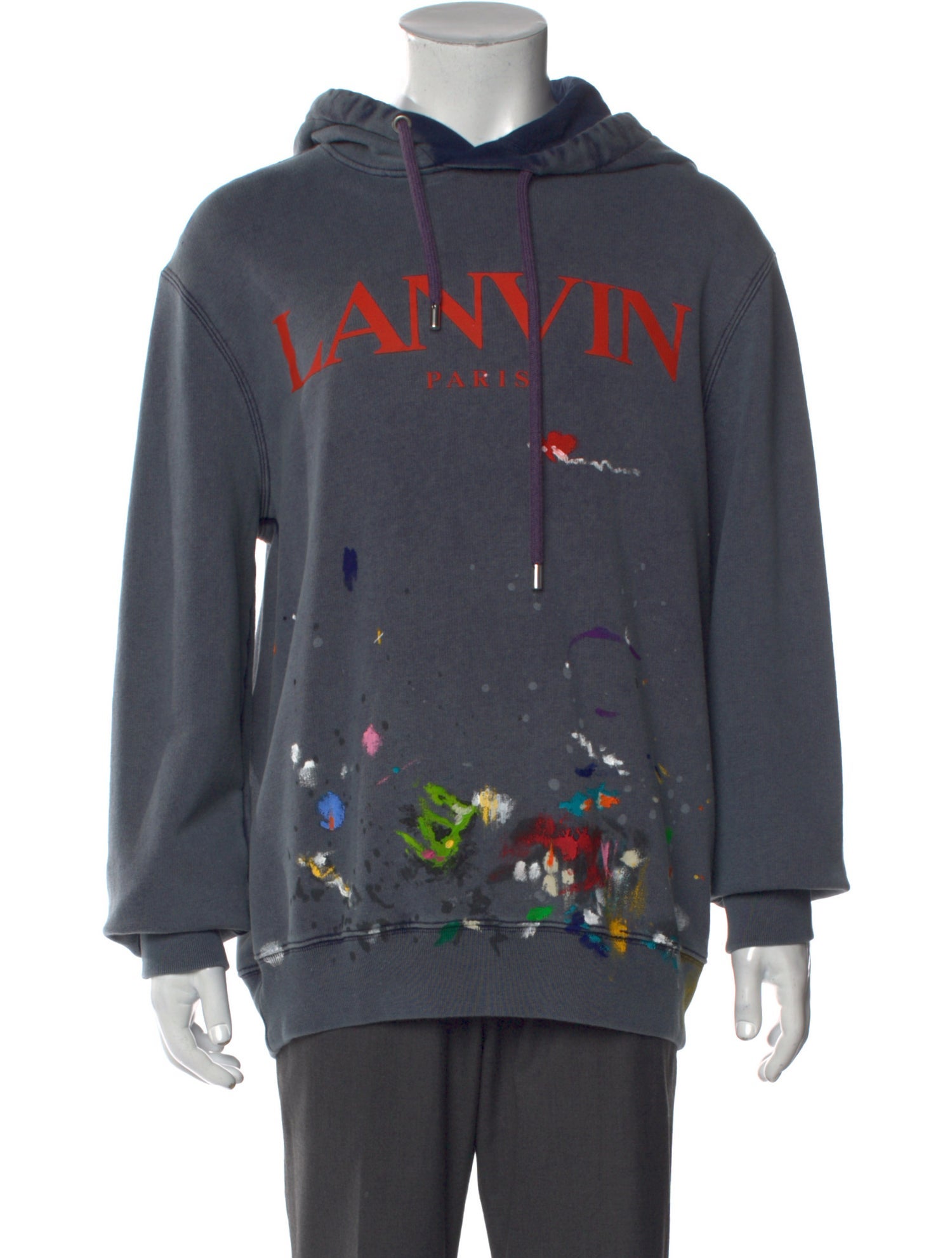 Lanvin x Gallery Dept. Logo Graphic Print Hoodie