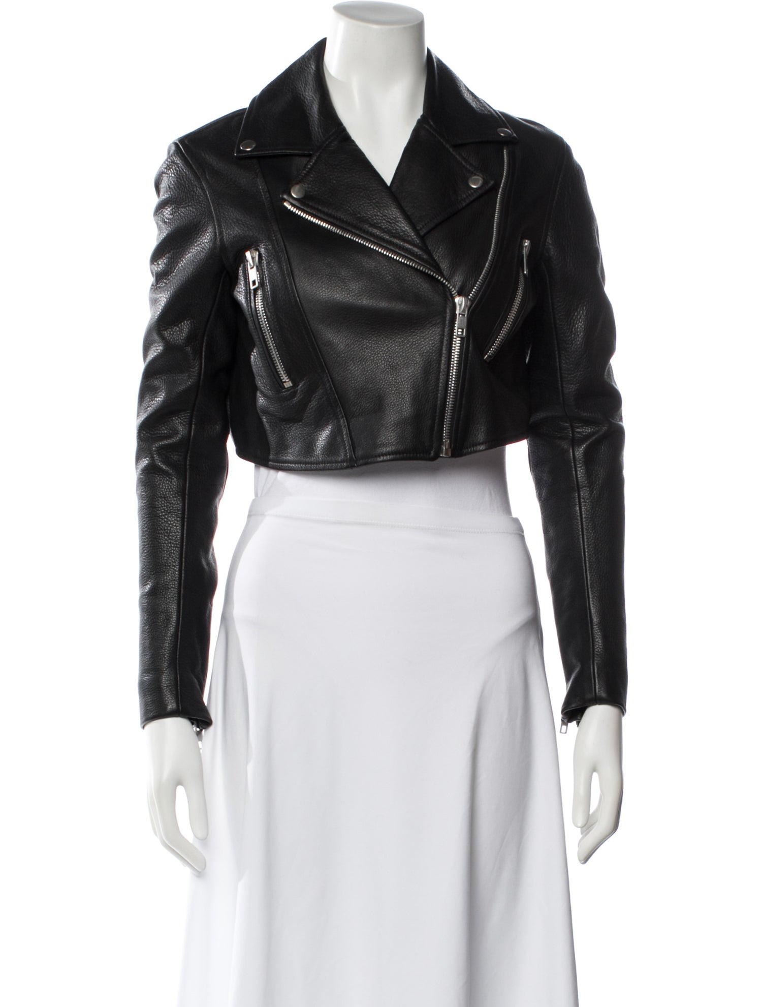 laer Leather Biker Jacket