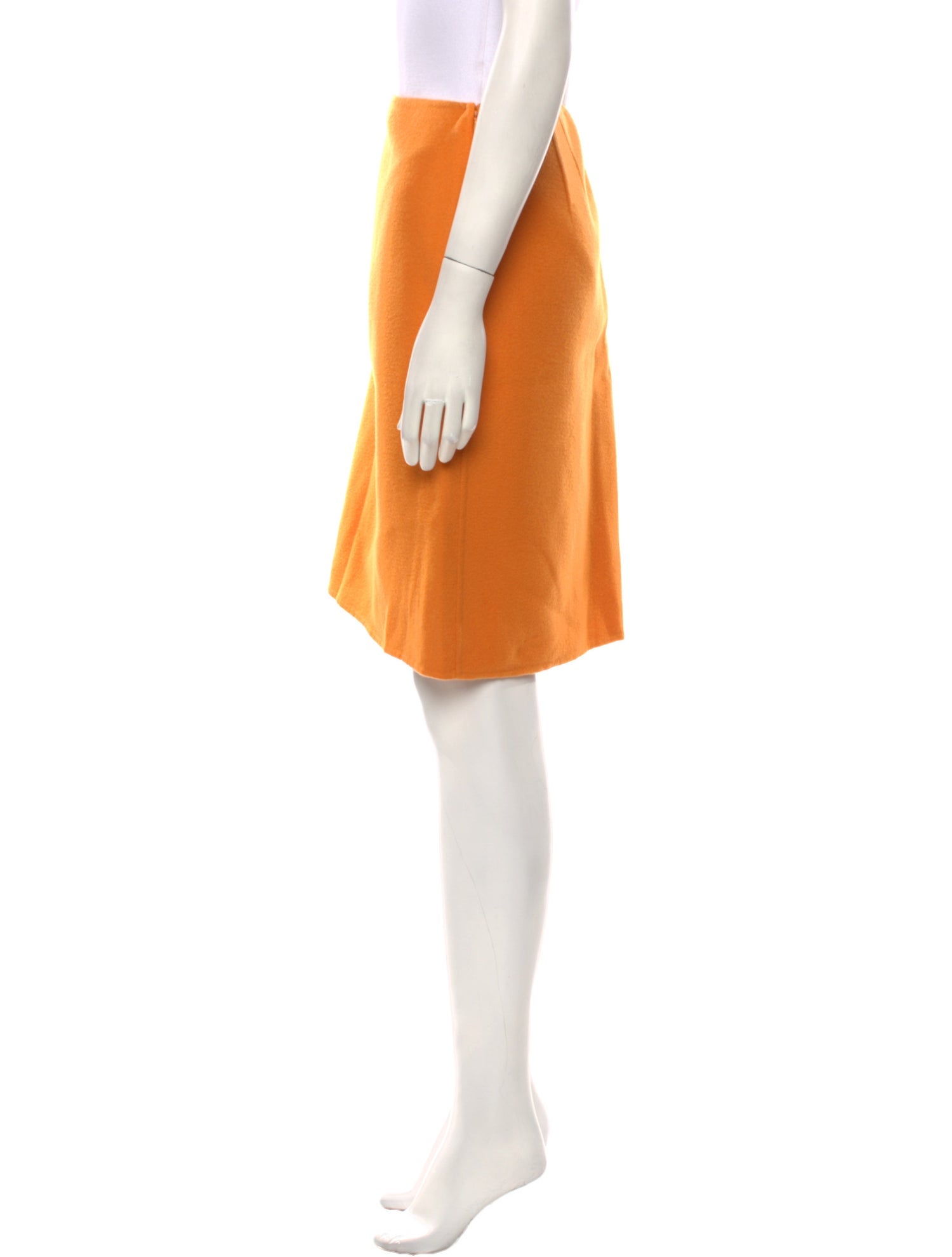 Linda Allard Ellen Tracy Wool Knee-Length Skirt w/ Tags