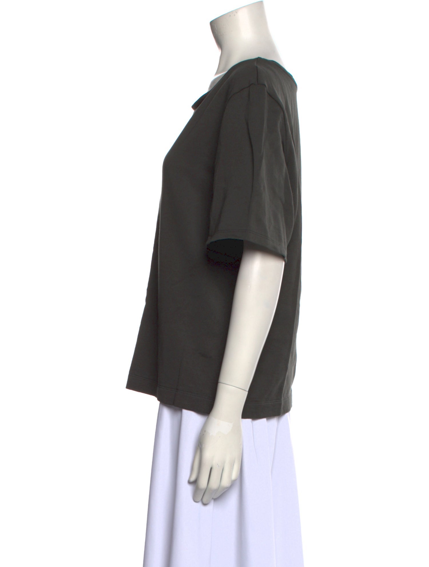 La Garçonne Moderne Scoop Neck Short Sleeve T-Shirt