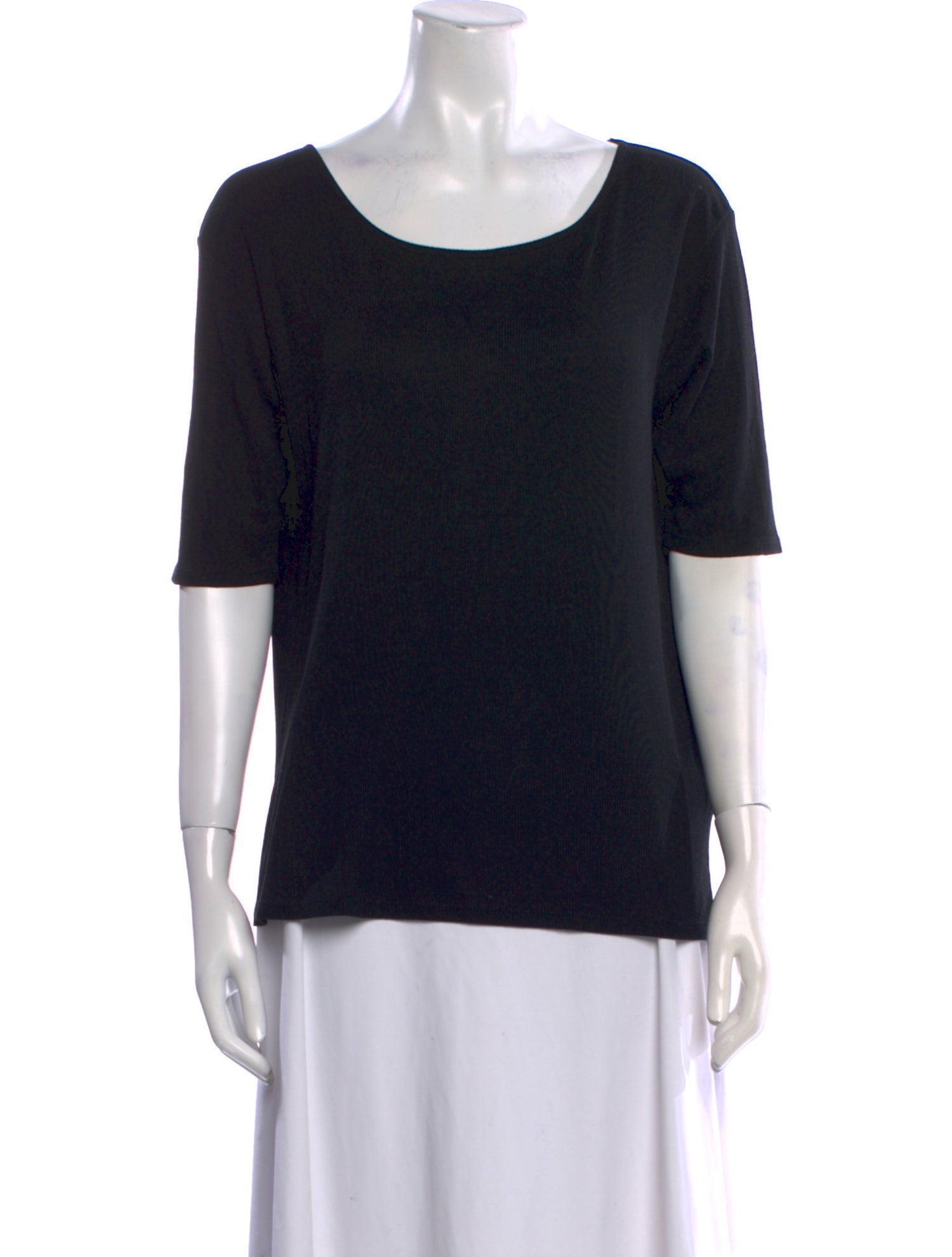 La Garçonne Moderne Scoop Neck Short Sleeve T-Shirt