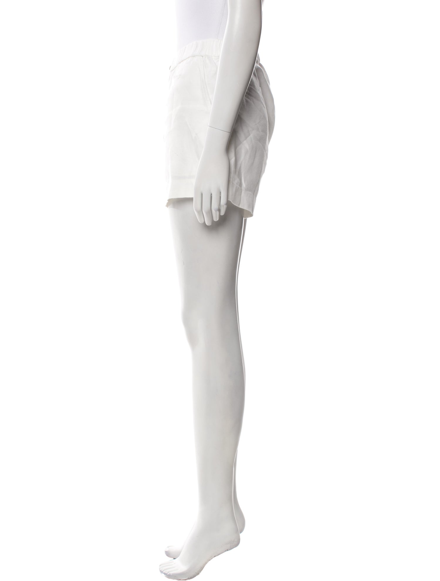 La Garçonne Moderne Linen Mini Shorts