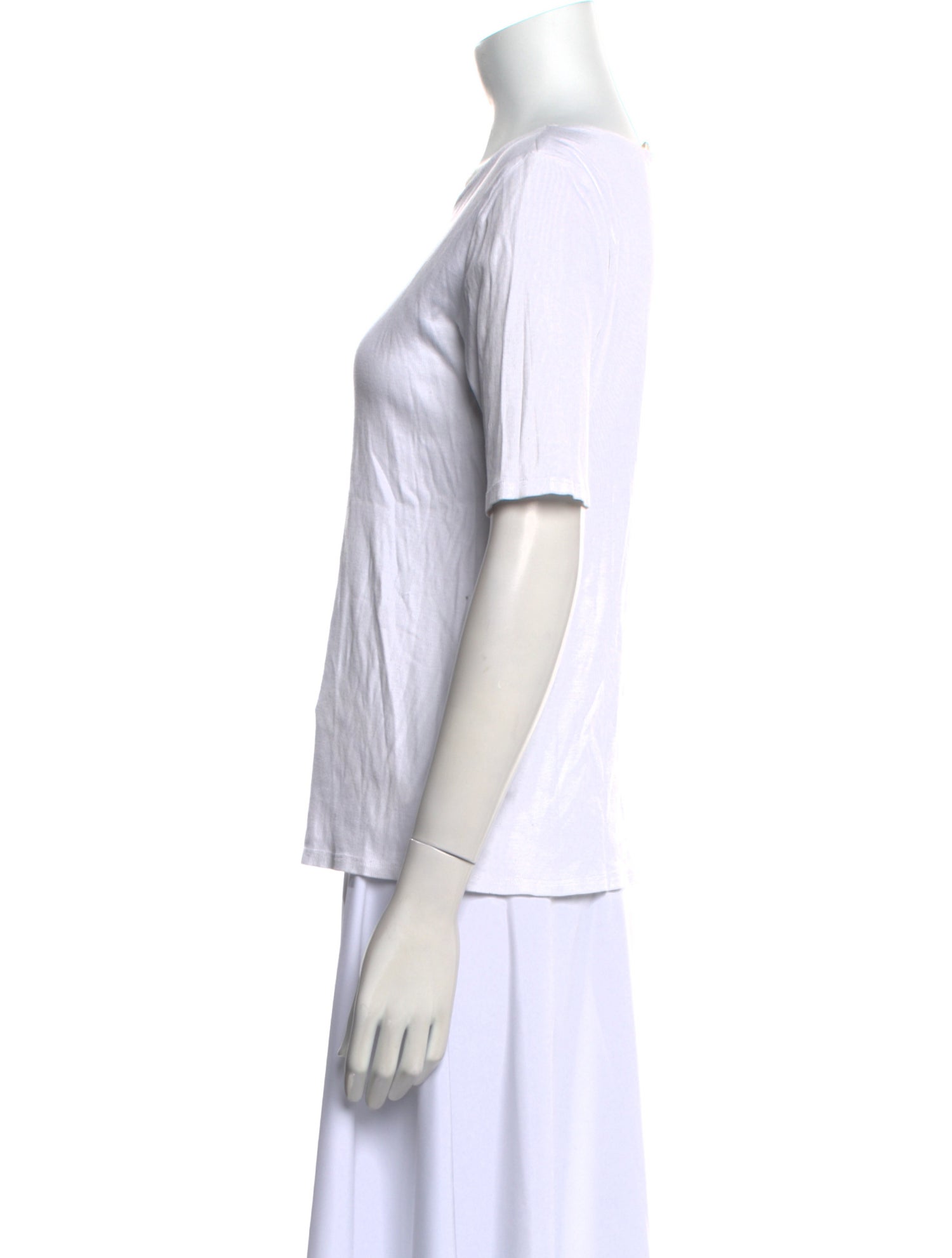 La Garçonne Moderne Scoop Neck Short Sleeve T-Shirt