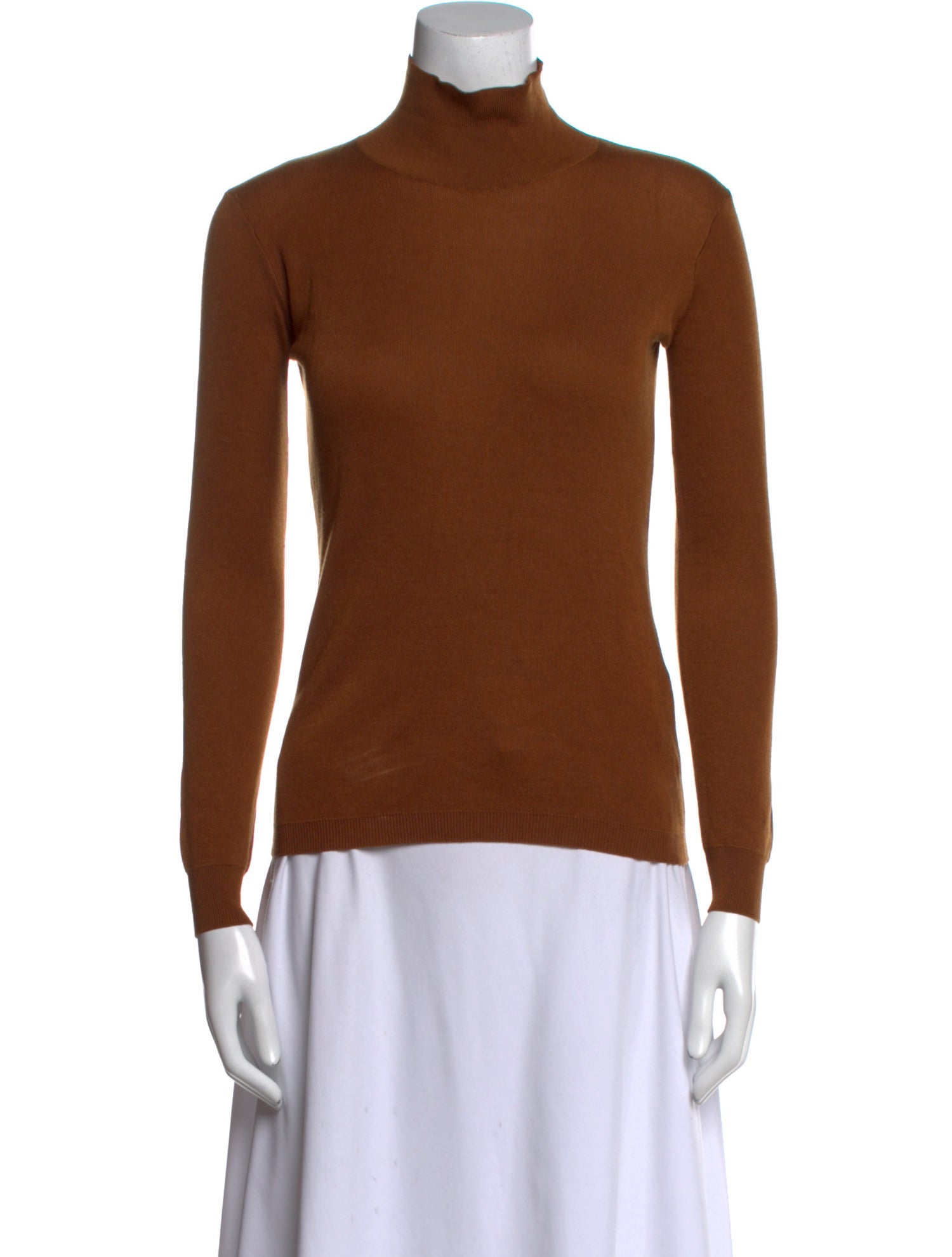 La Garçonne Moderne Turtleneck Long Sleeve Top