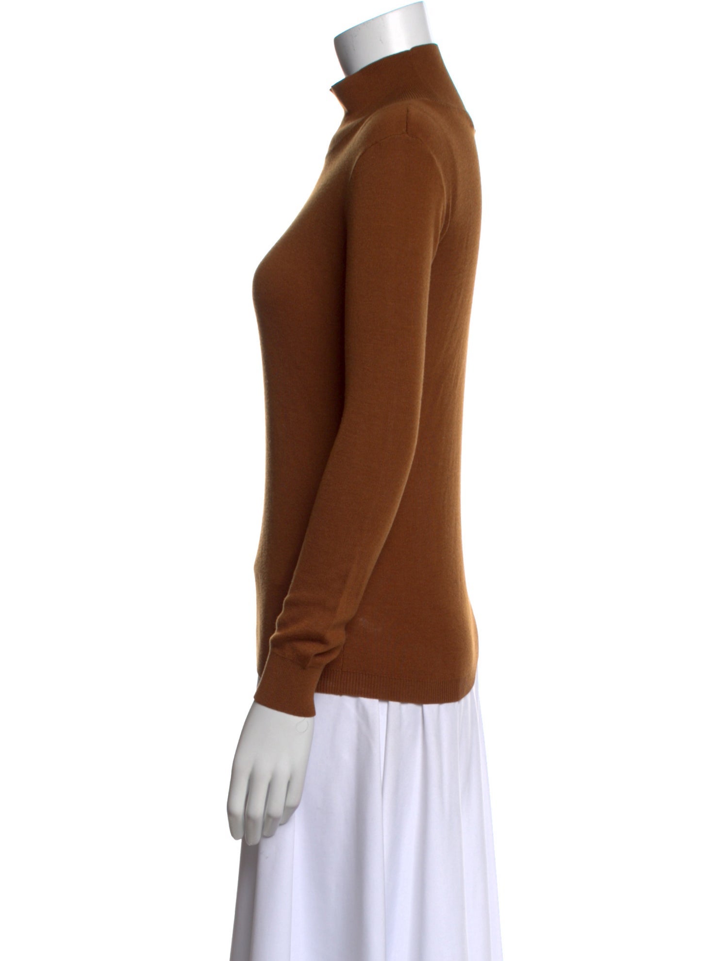 La Garçonne Moderne Turtleneck Long Sleeve Top