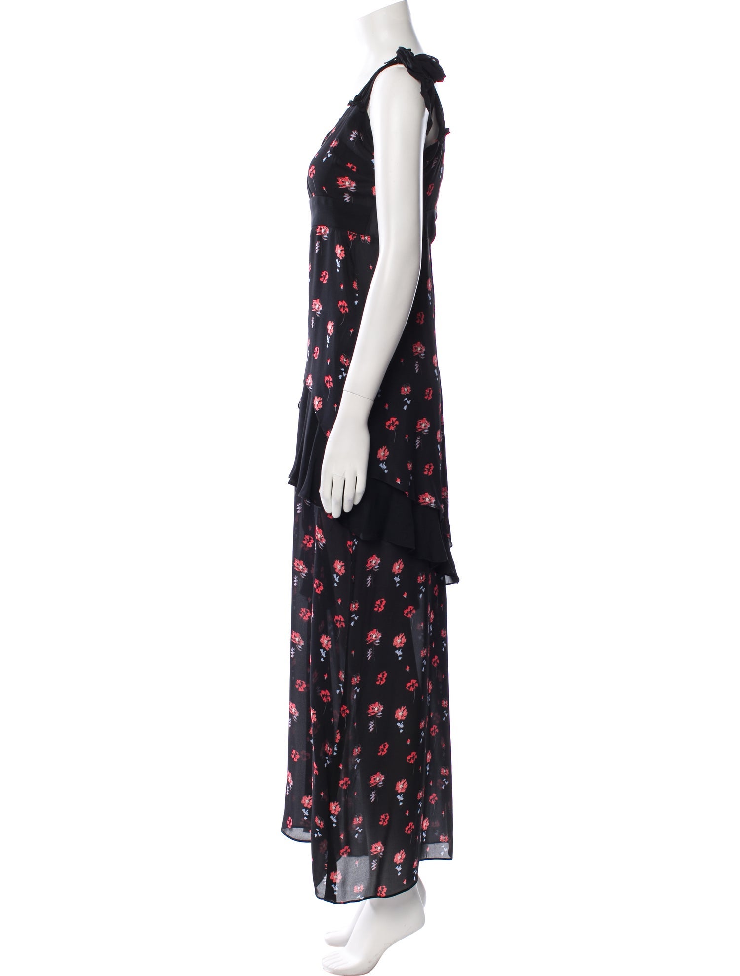Laura Garcia Collection Silk Long Dress
