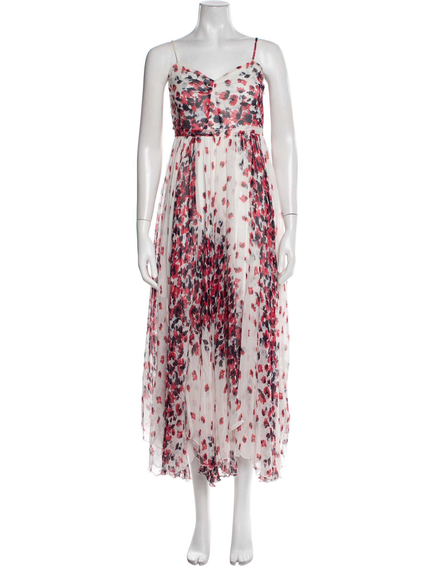 Laura Garcia Collection Silk Midi Length Dress