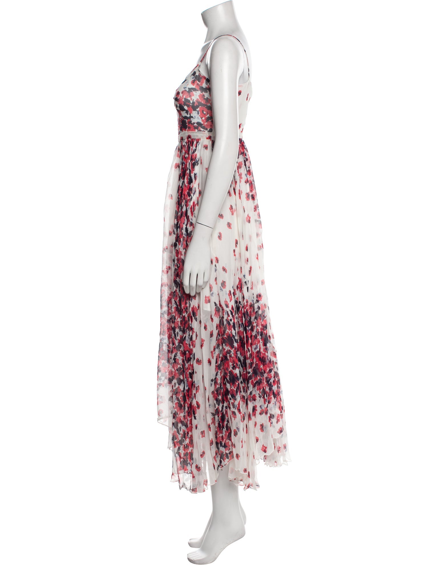 Laura Garcia Collection Silk Midi Length Dress