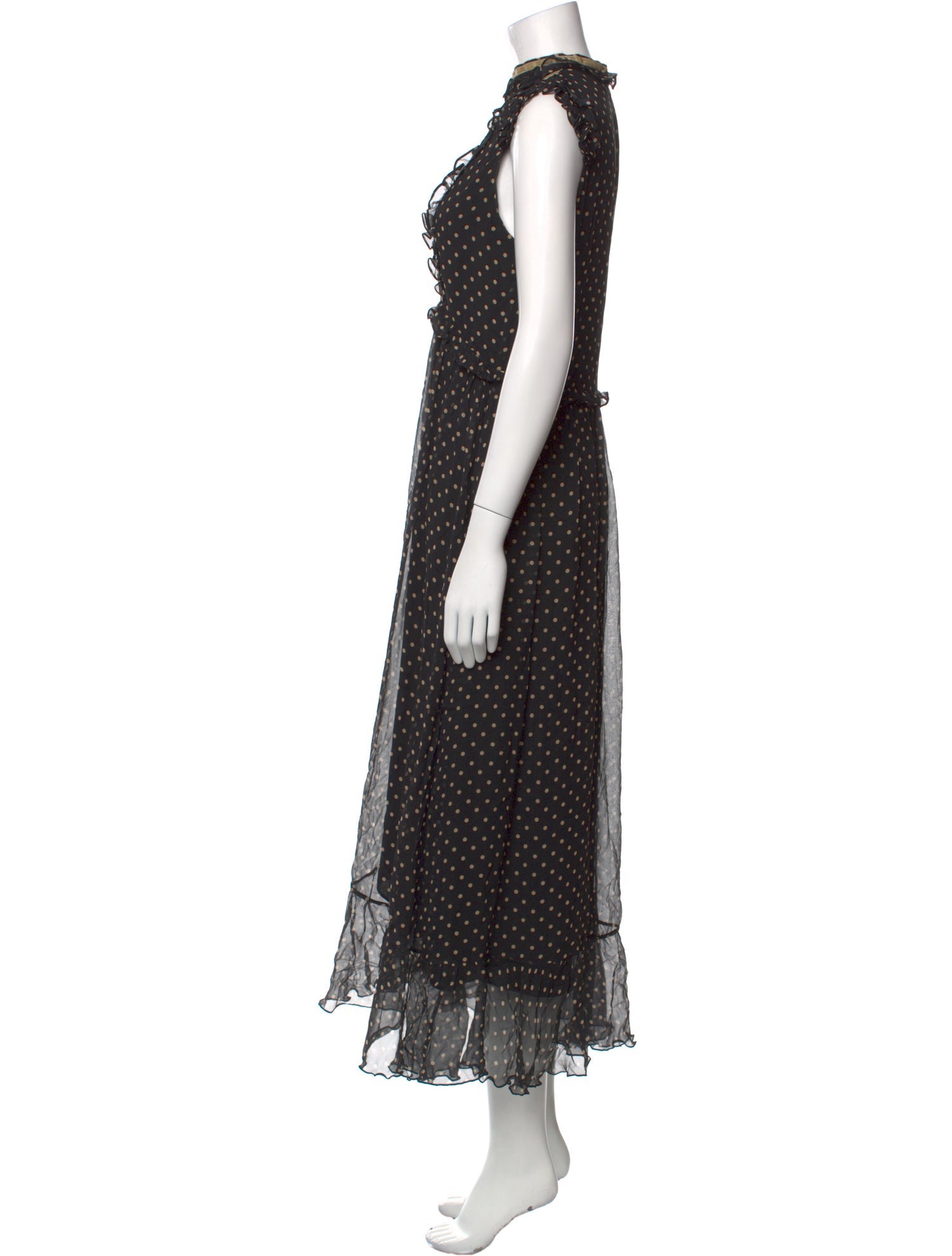 Laura Garcia Collection Silk Long Dress