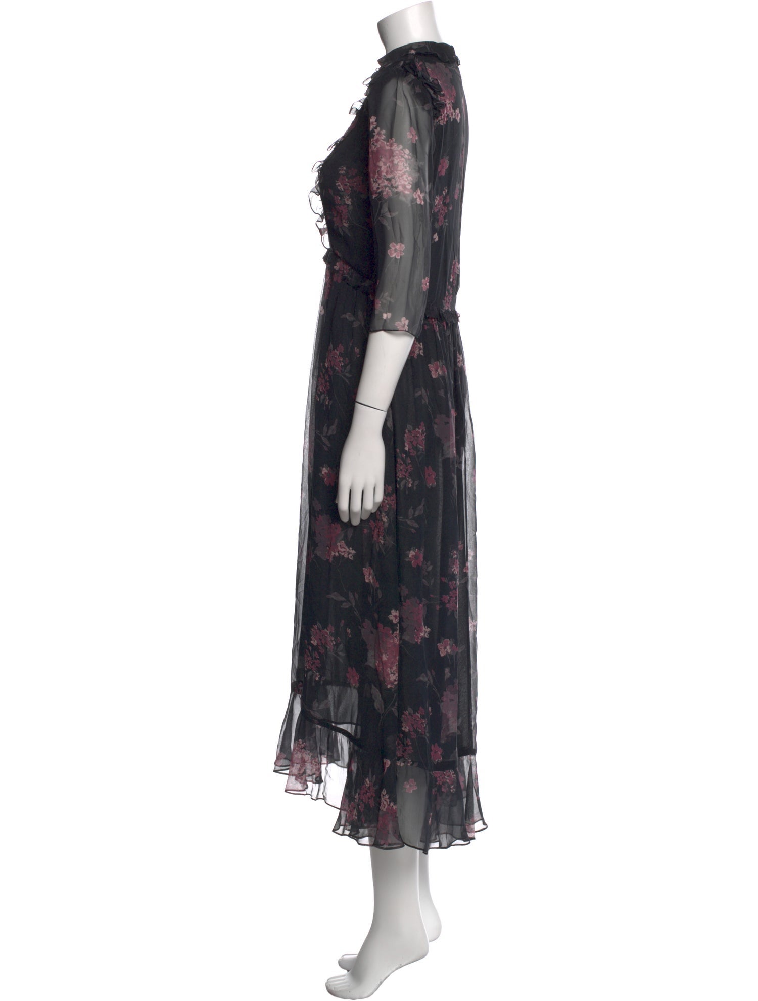Laura Garcia Collection Silk Long Dress