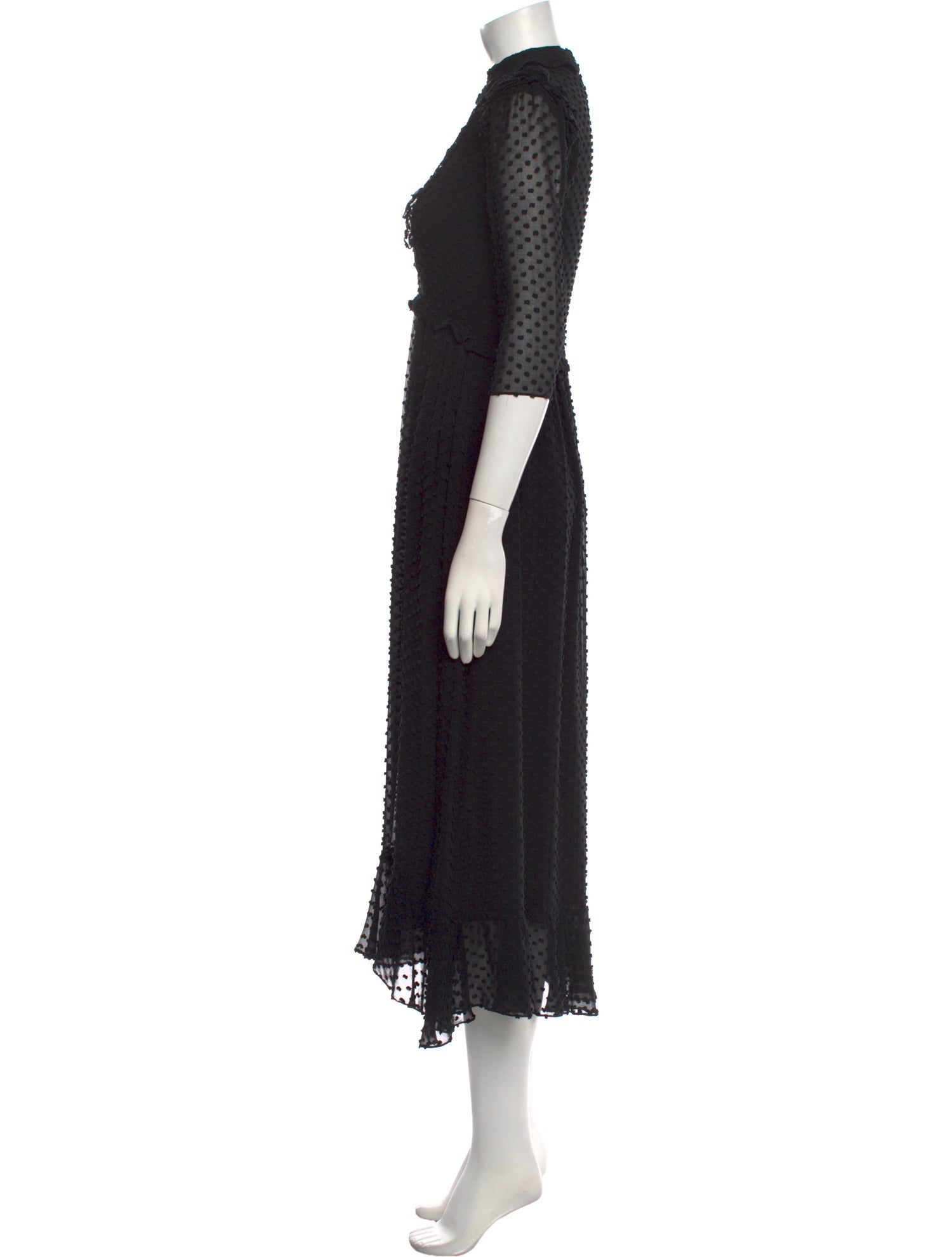 Laura Garcia Collection Silk Long Dress