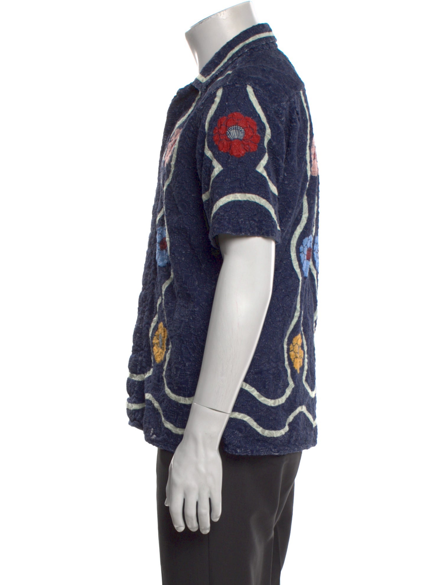 La DoubleJ x Orlebar Brown Printed Short Sleeve Shirt