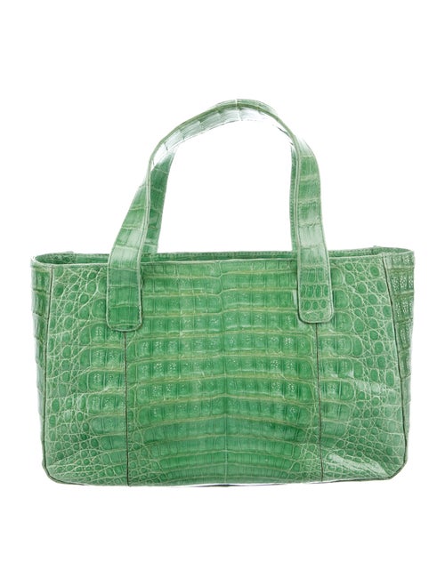 LAI Crocodile Tote Bag Green