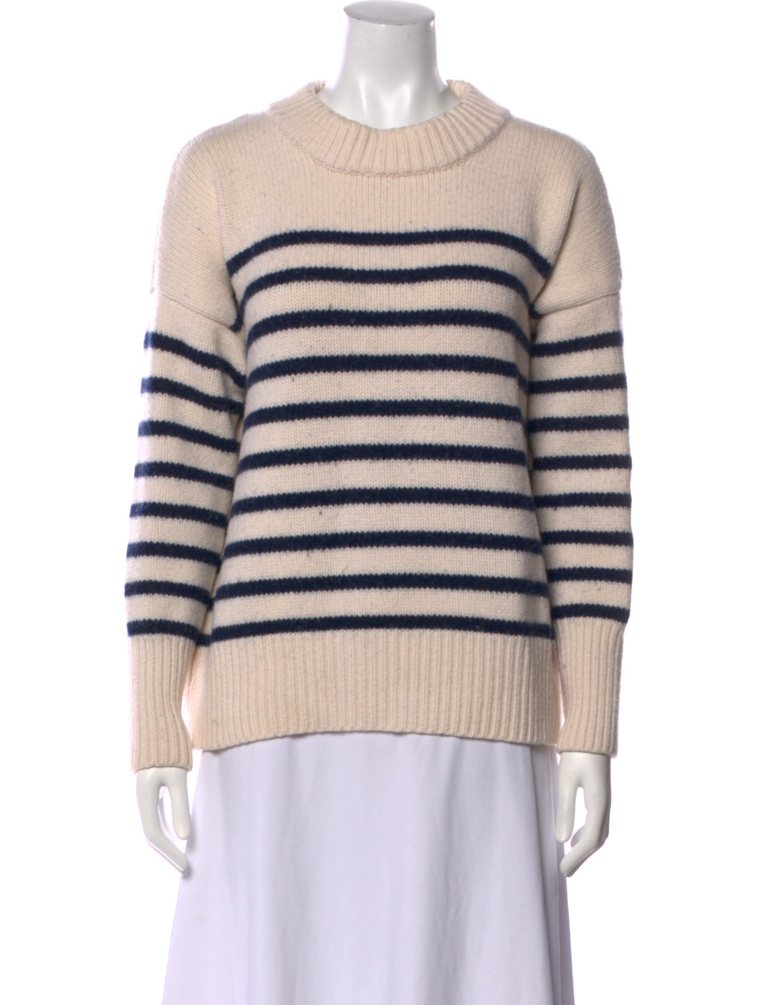 La Ligne Striped Crew Neck Sweater