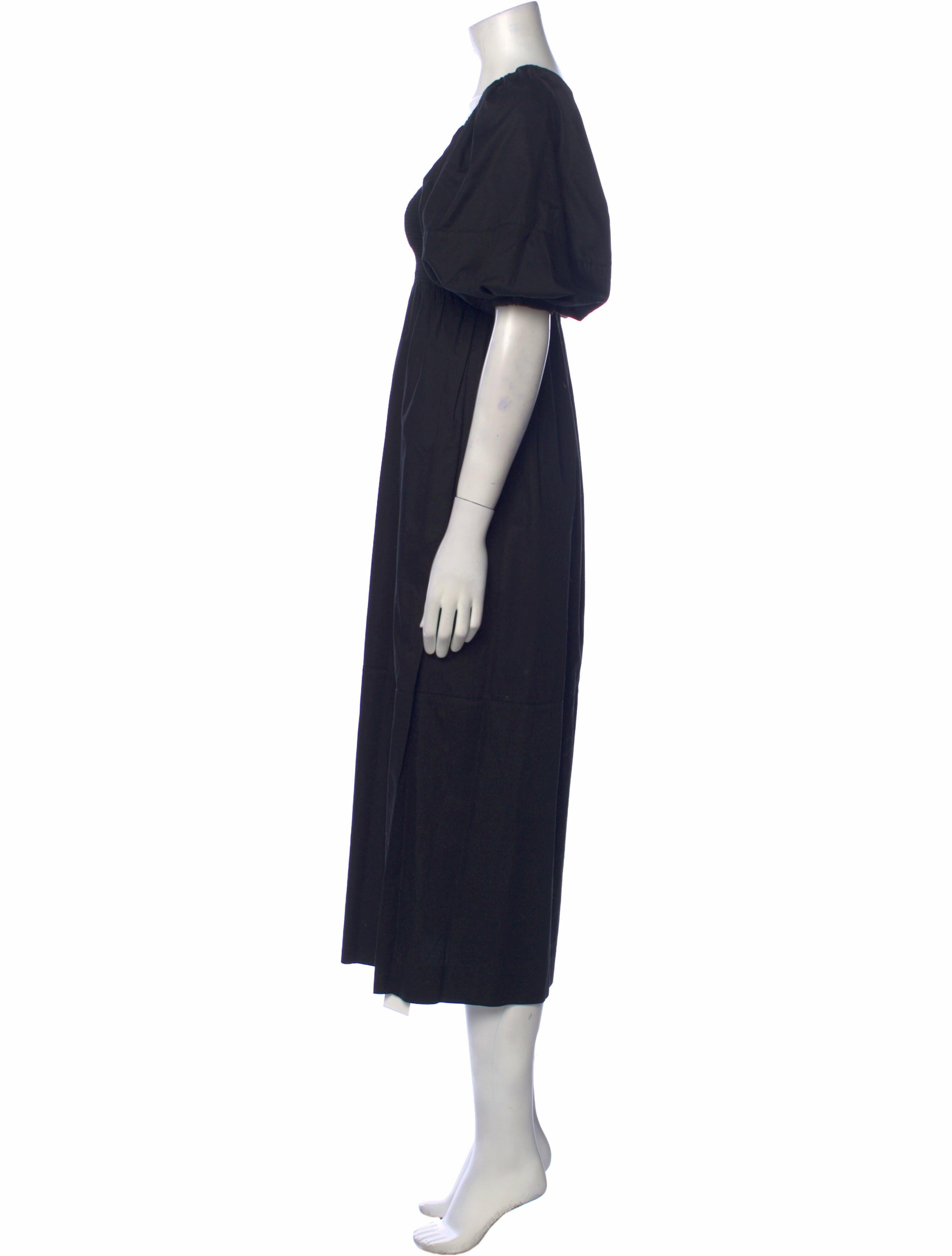 La Ligne Scoop Neck Long Dress