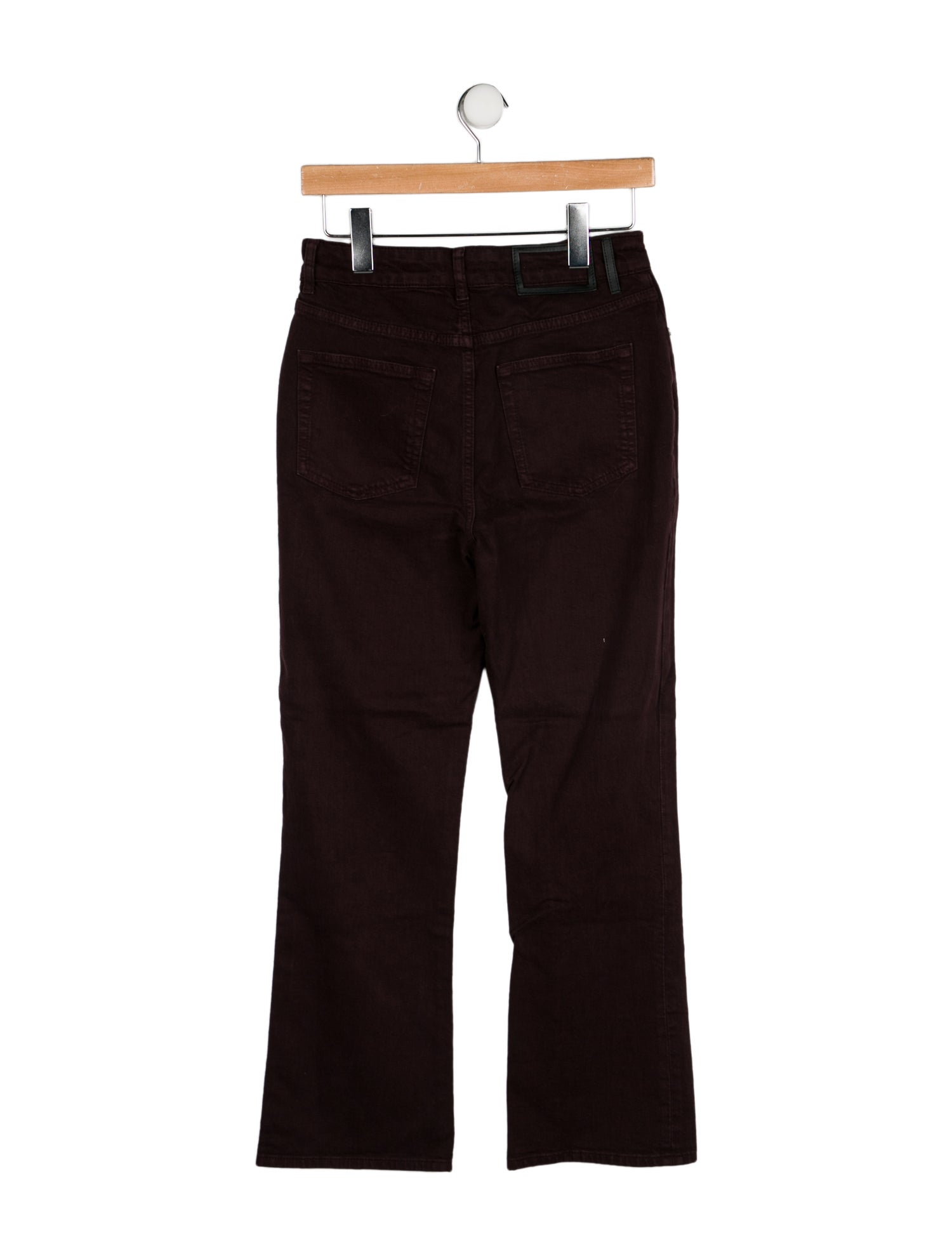 La Ligne Mid-Rise Wide Leg Jeans