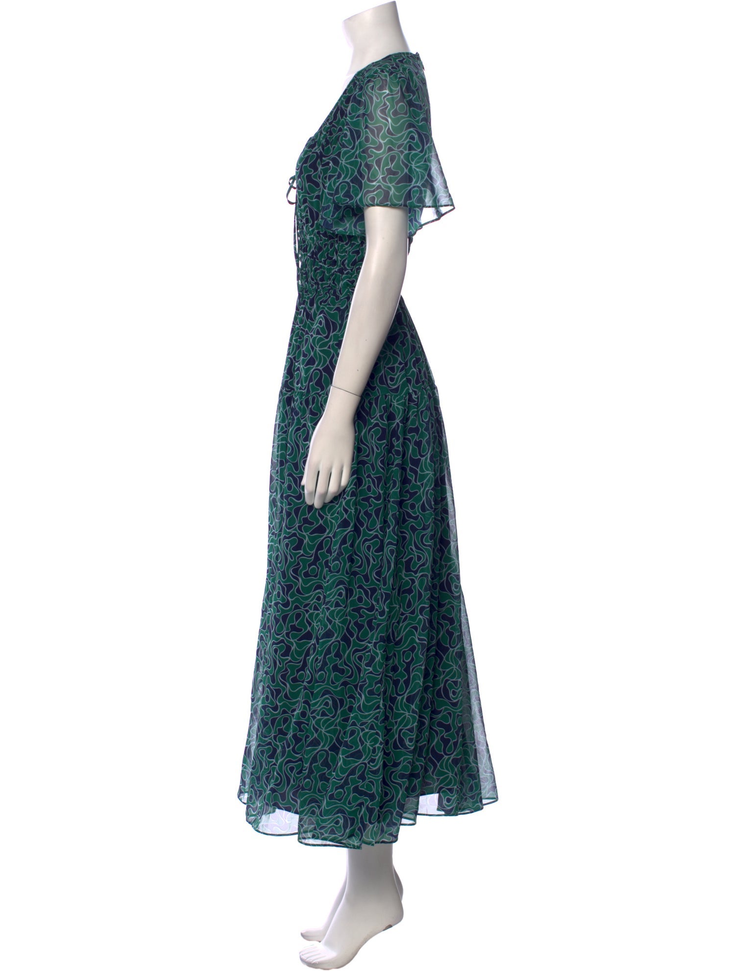 La Ligne Printed Long Dress w/ Tags