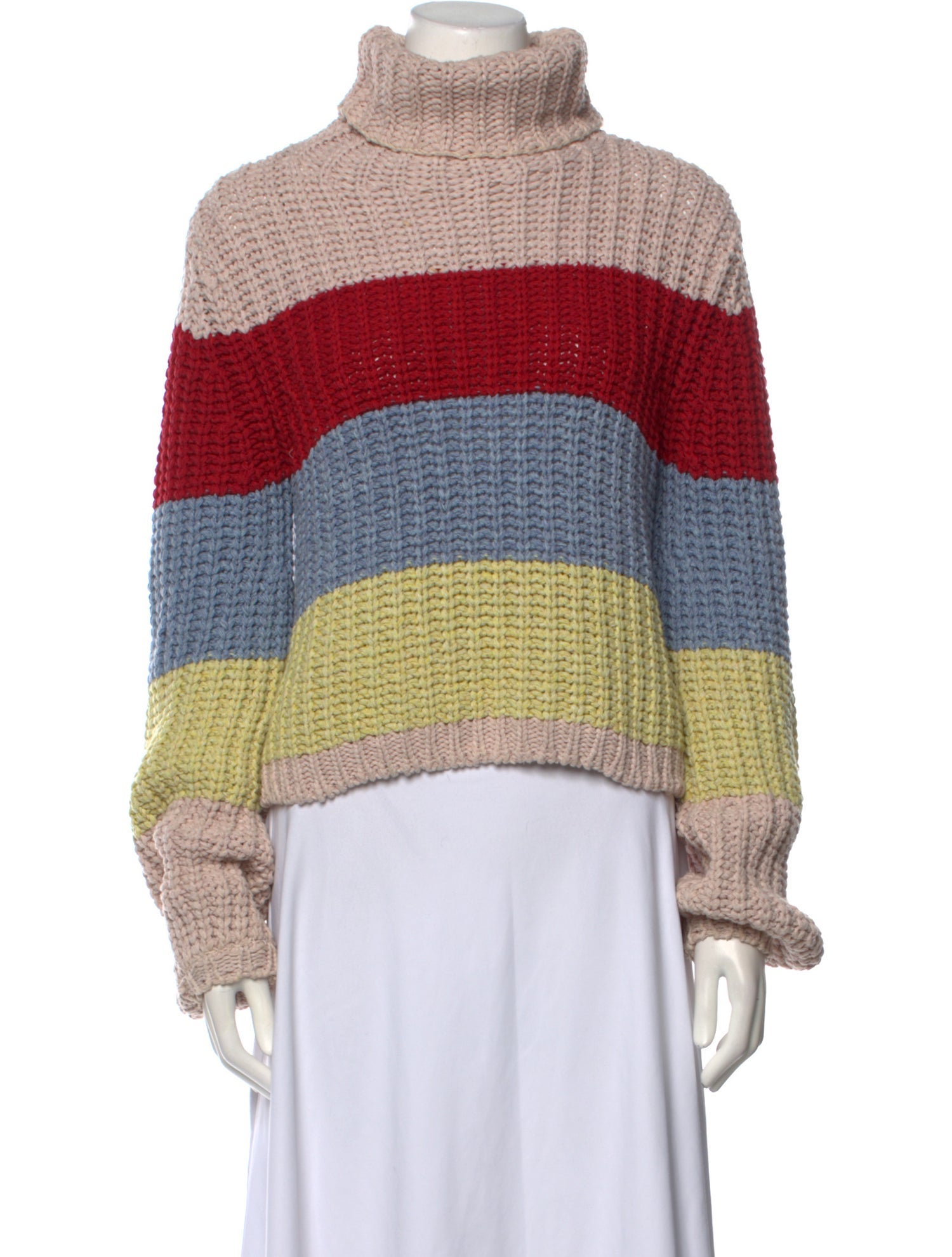 La Ligne Striped Turtleneck Sweater