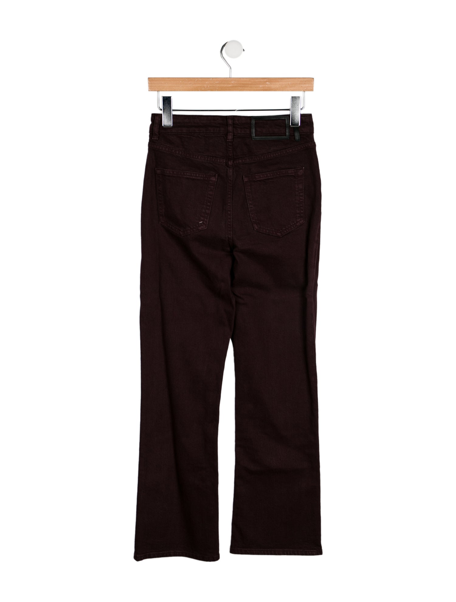 La Ligne High-Rise Straight Leg Jeans