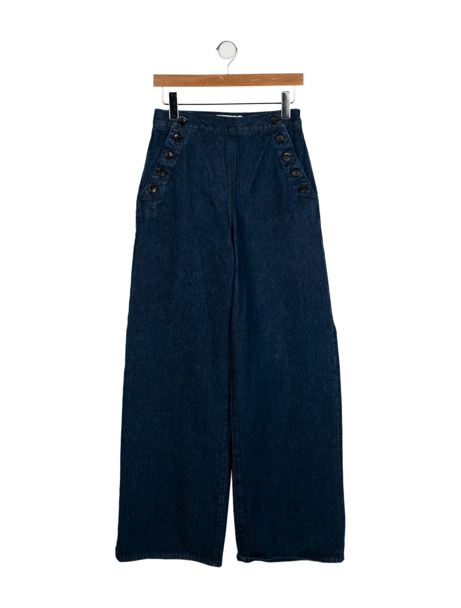 La Ligne High-Rise Wide Leg Jeans w/ Tags