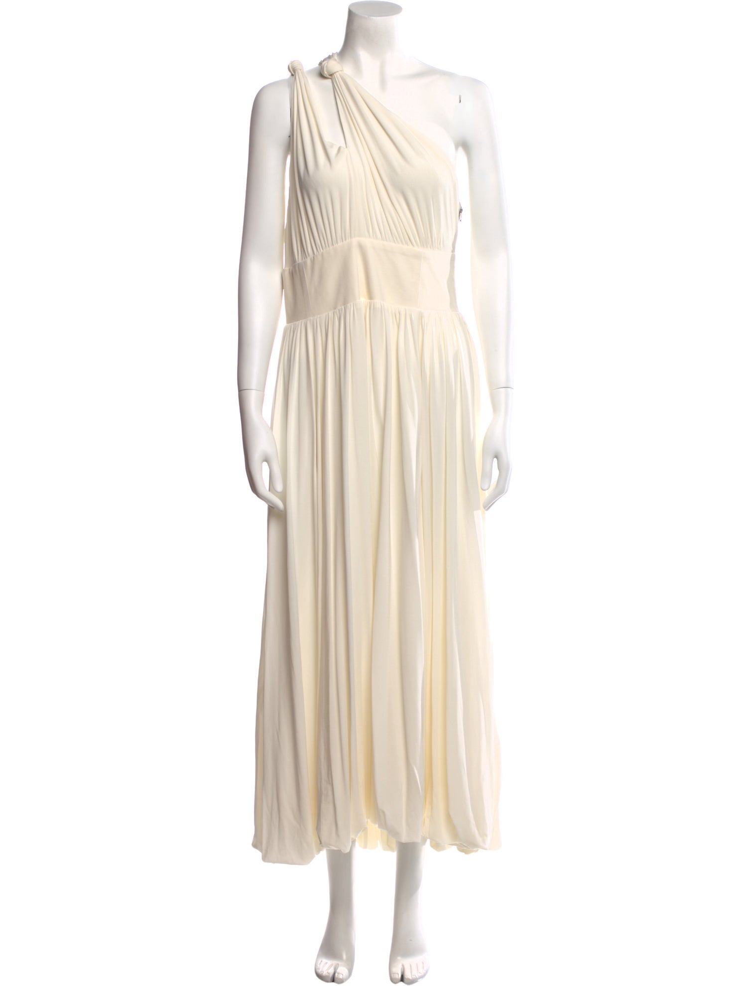 La Ligne One-Shoulder Long Dress