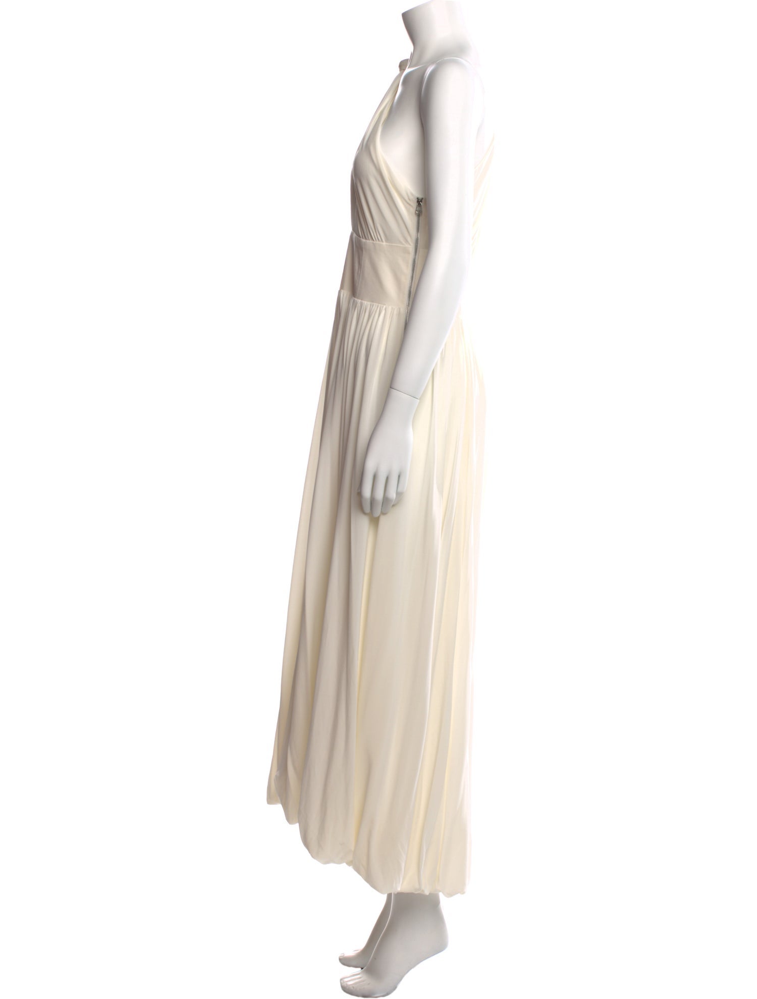 La Ligne One-Shoulder Long Dress
