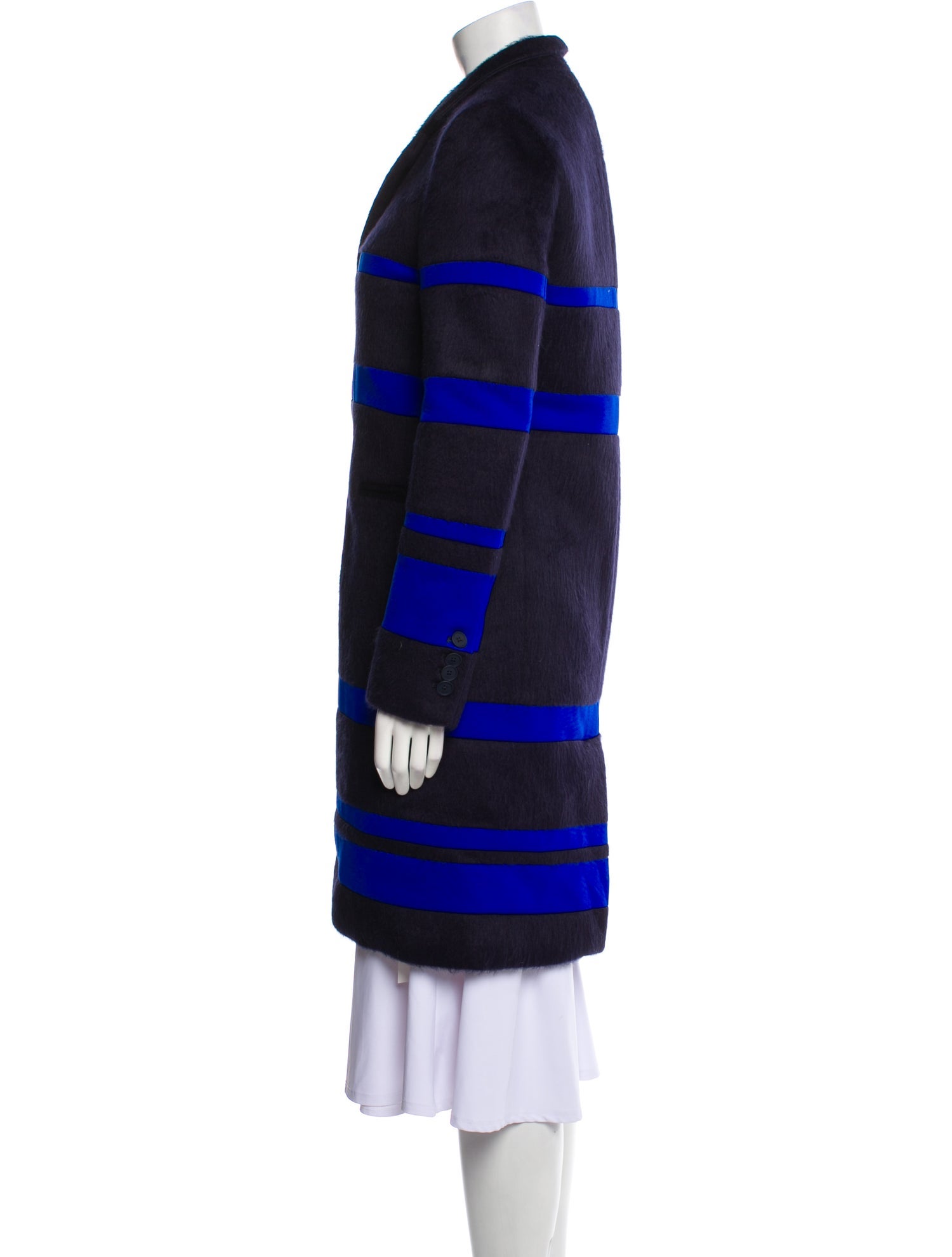 La Ligne Striped Peacoat