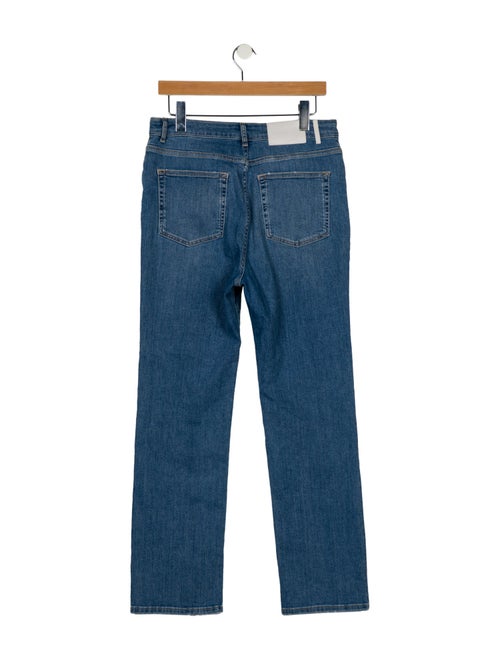 La Ligne High-Rise Straight Leg Jeans