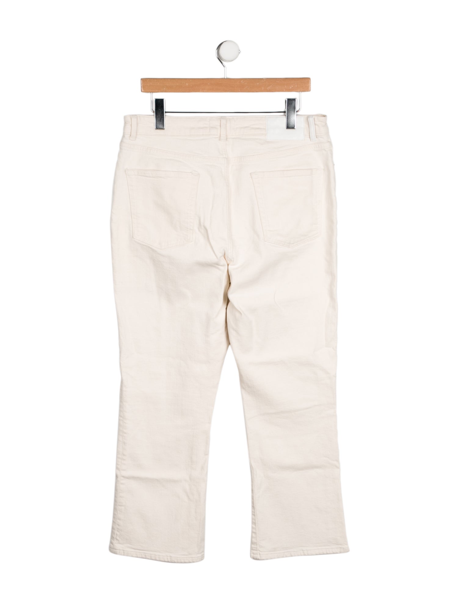 La Ligne High-Rise Straight Leg Jeans