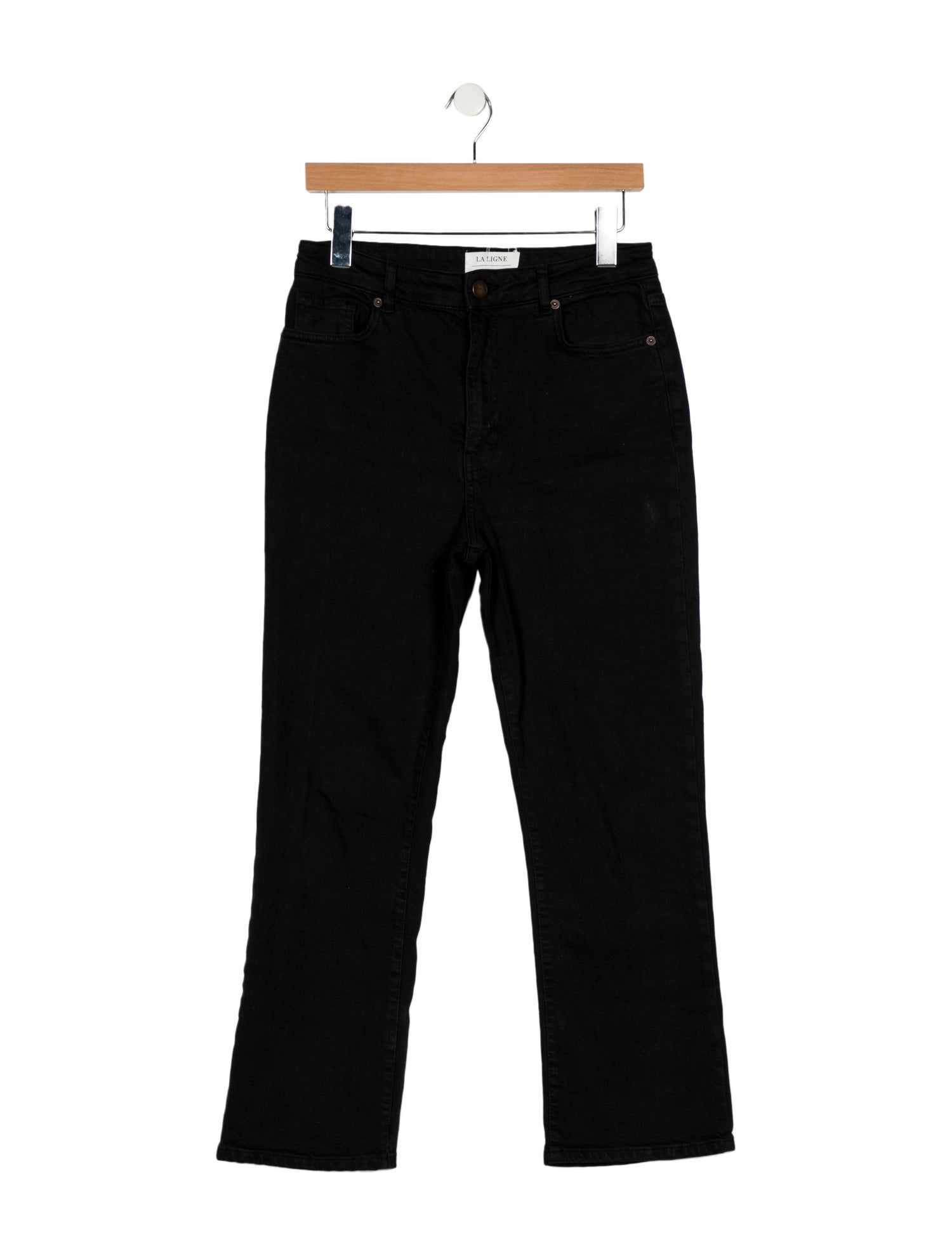 La Ligne High-Rise Wide Leg Jeans