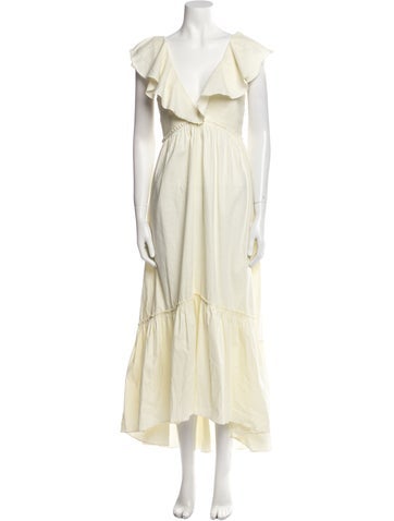 La Ligne Dresses V-Neck Long Dress S