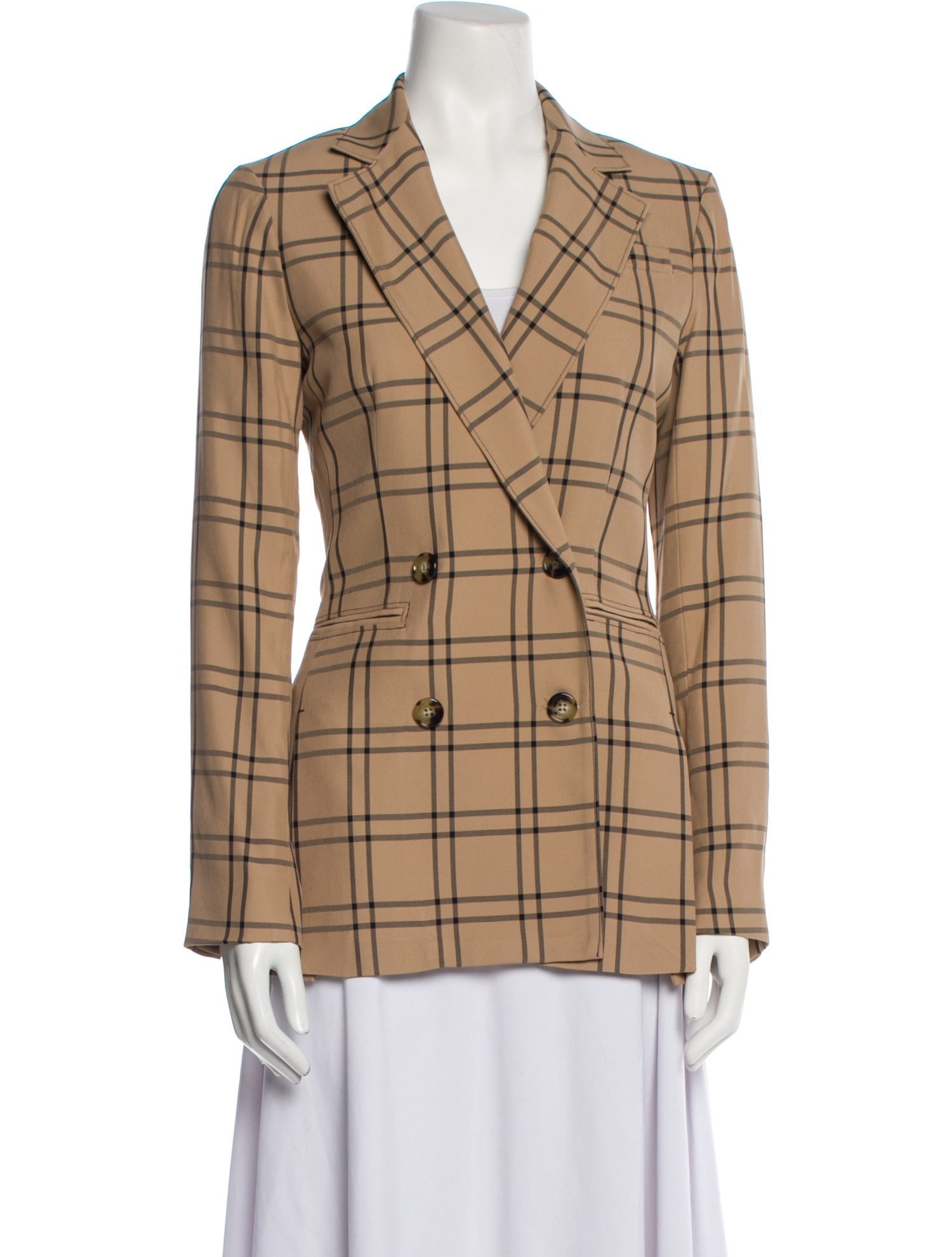 La Ligne Plaid Print Blazer w/ Tags