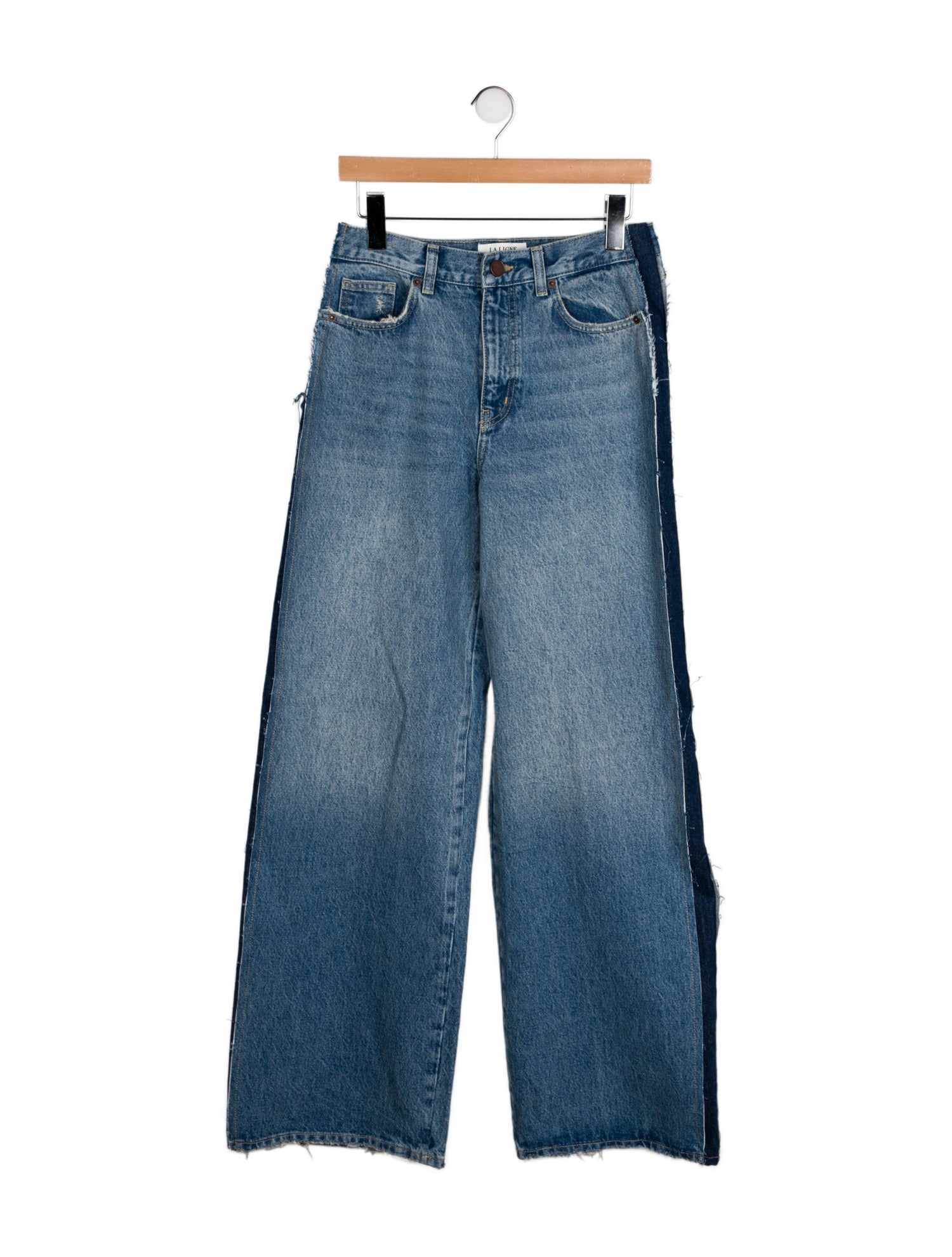 La Ligne High-Rise Wide Leg Jeans
